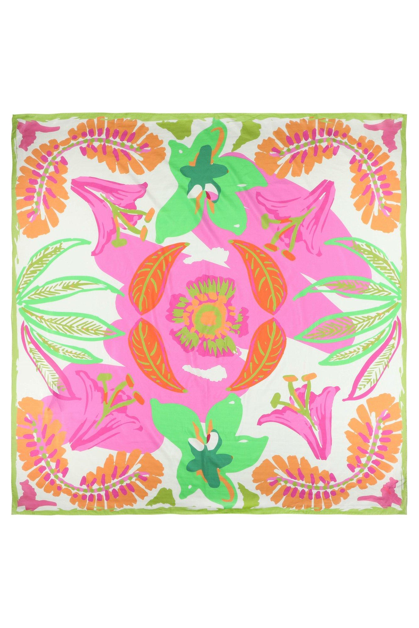 Accessoires pour bébés - Carré à imprimé floral
