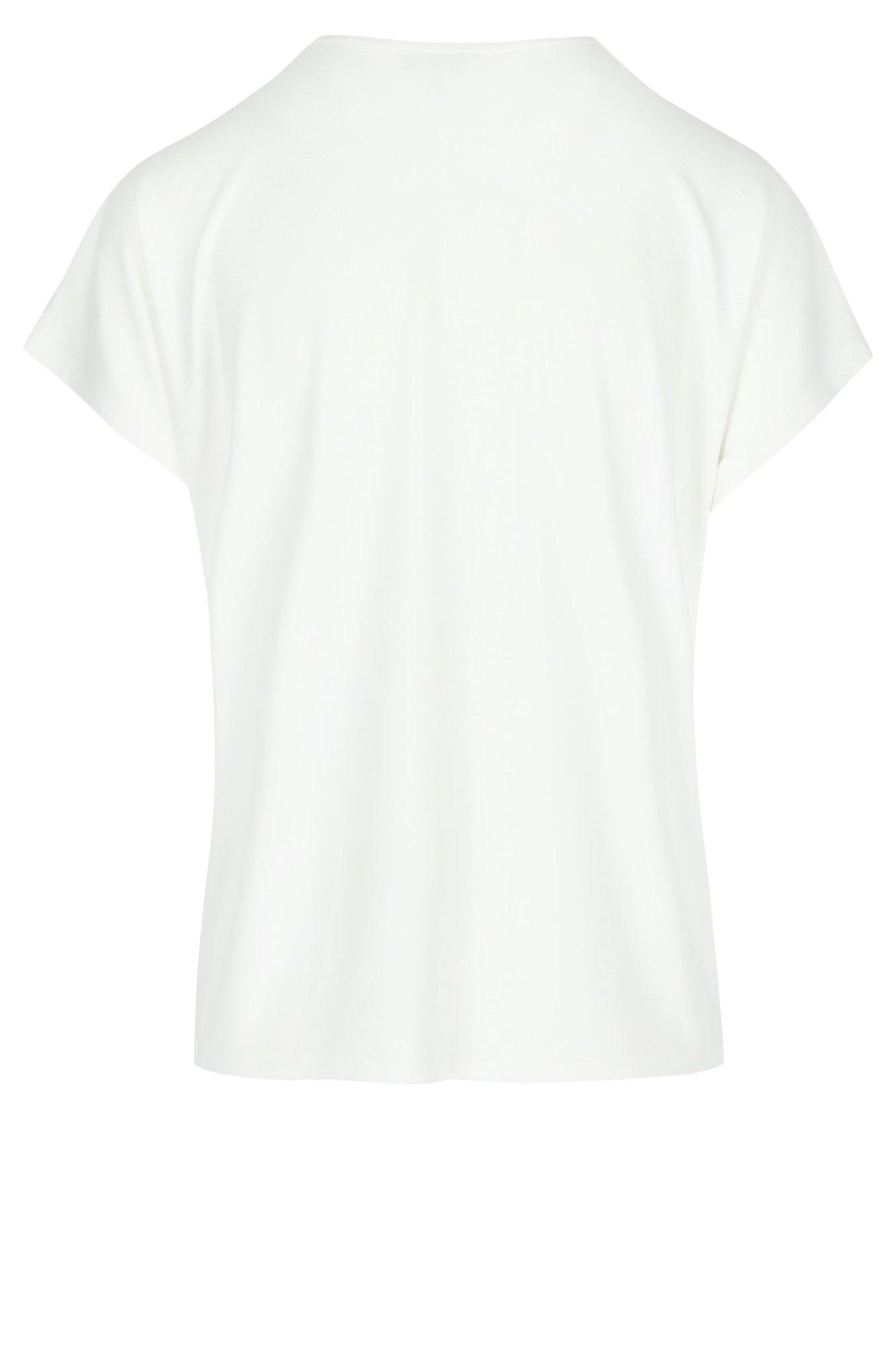 Sweatvest - T-shirt met papegaai in pailletten