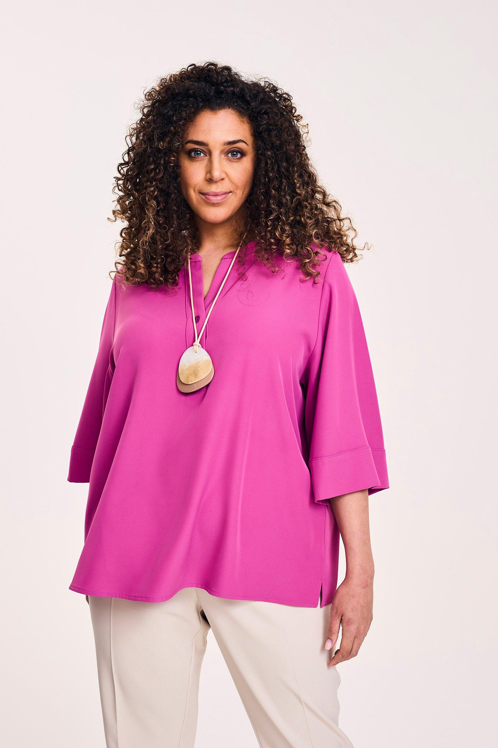 Losse easy care blouse - null - may