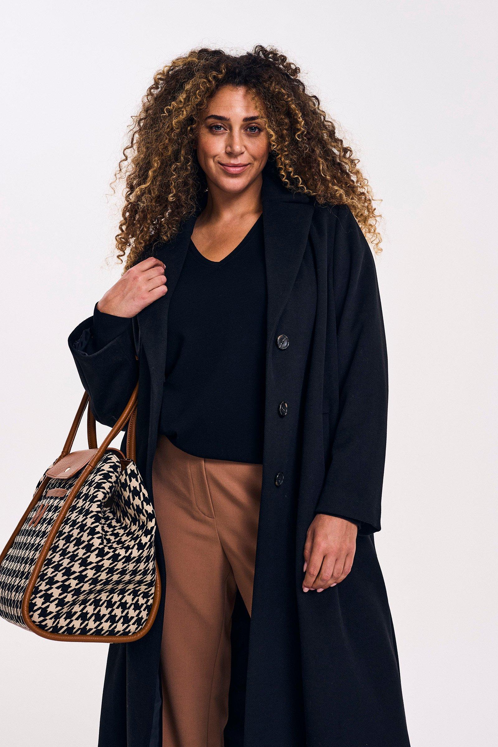 Manteaux - Long manteau toucher cachemire