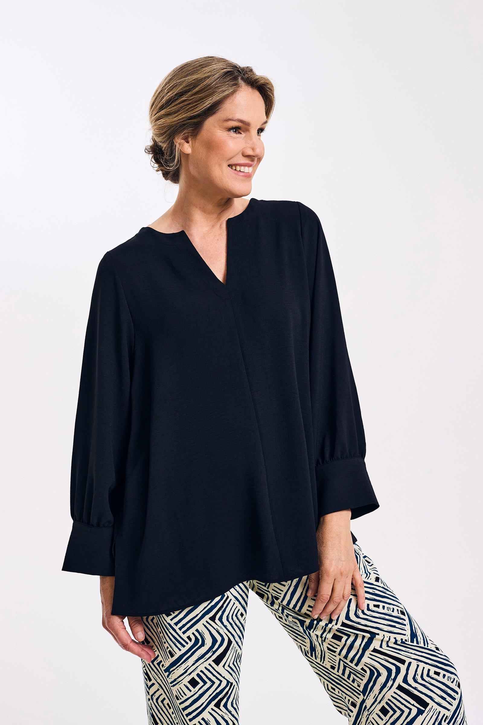 Wijde easy care tuniekblouse - null - may