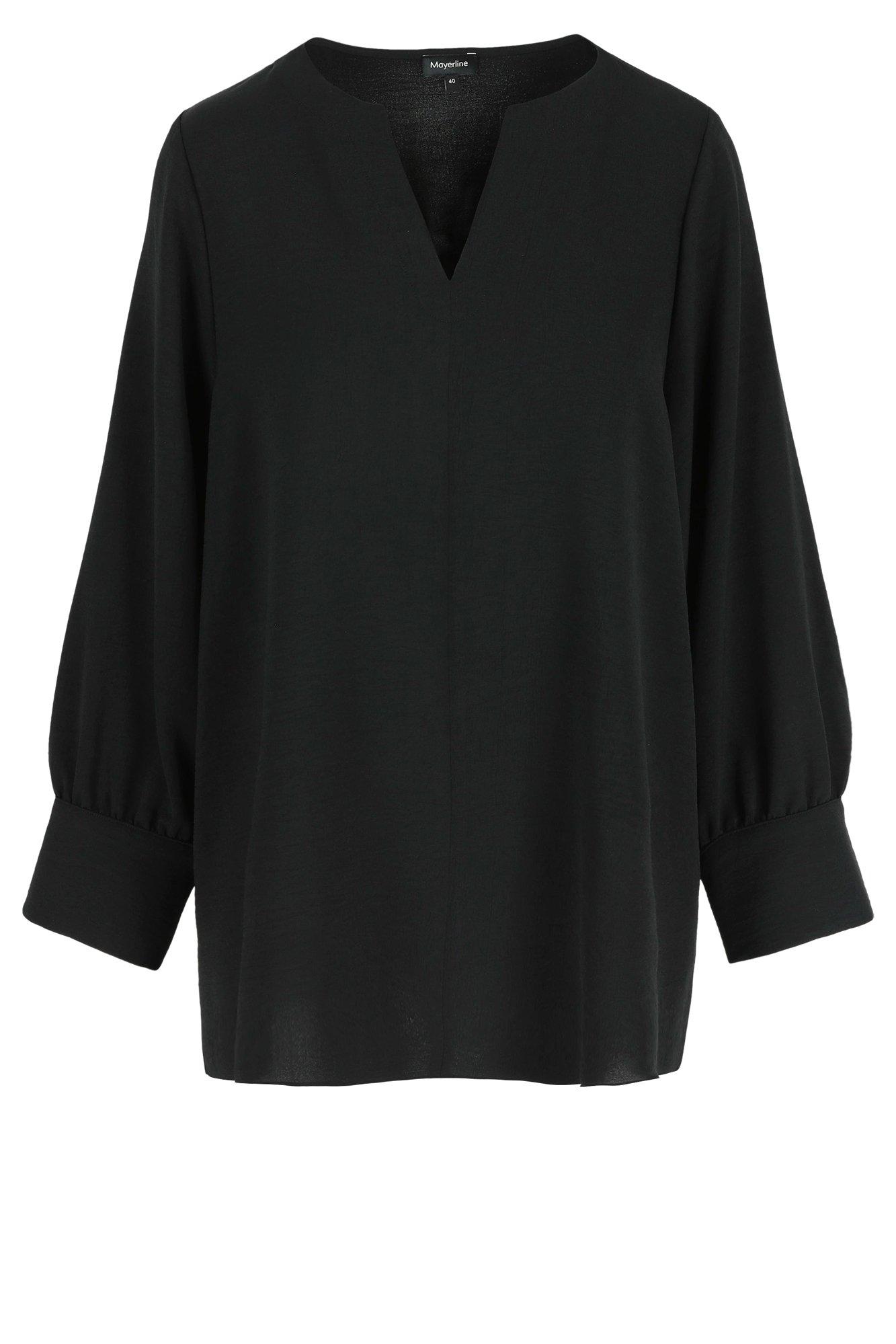 Hemden - Wijde easy care tuniekblouse