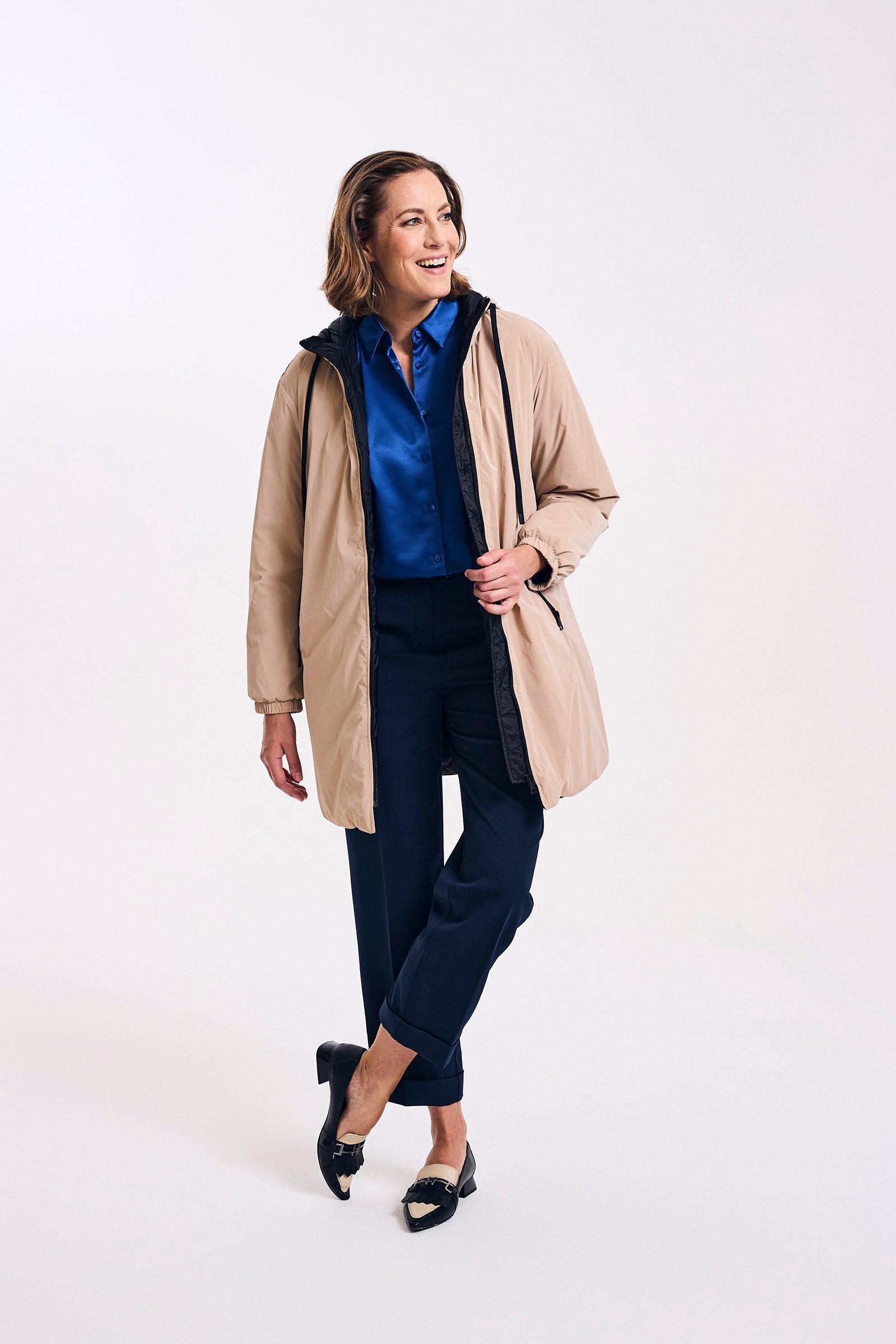 Waterafstotende parka met kap - may