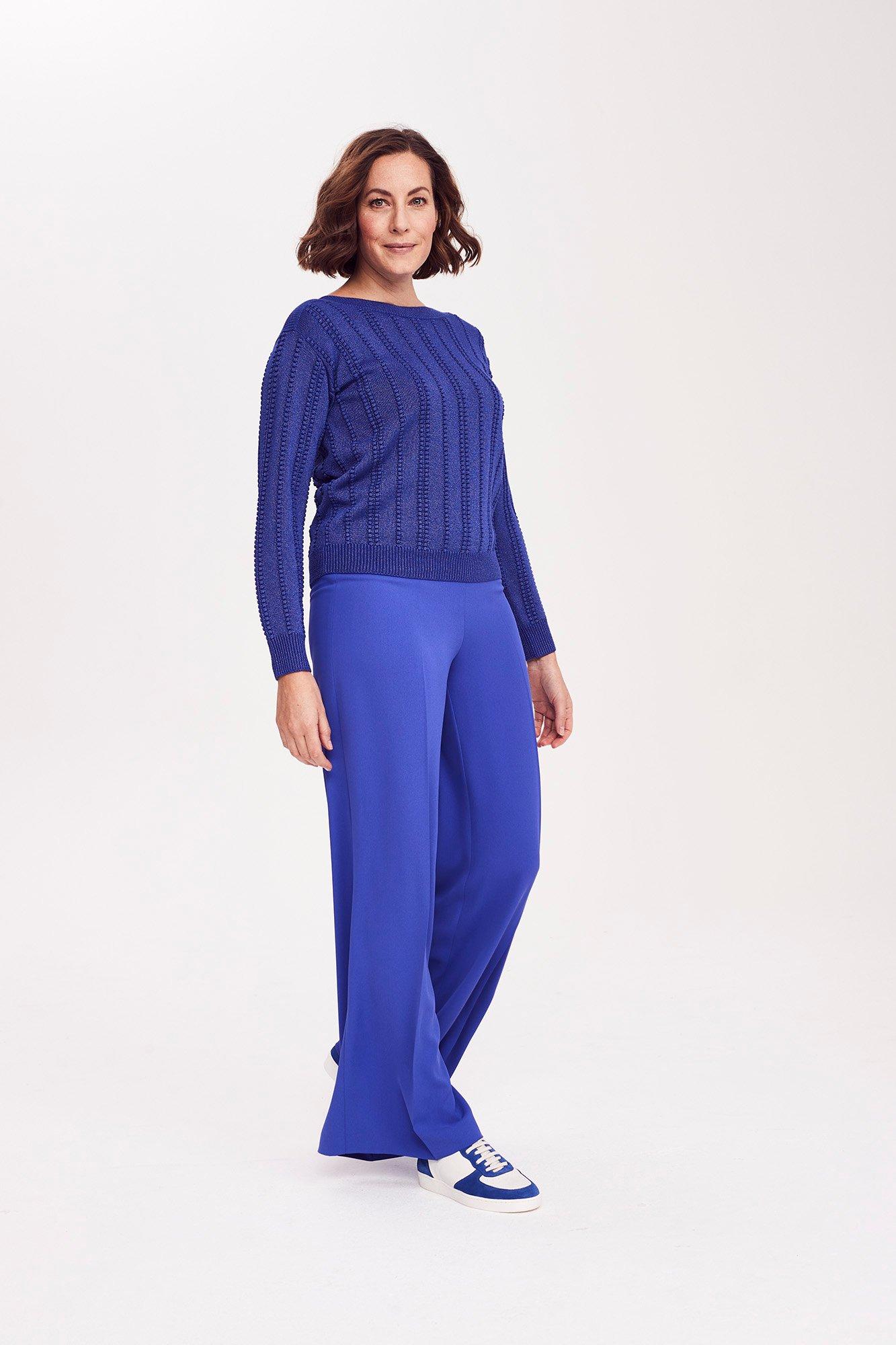 Wijde easy care broek - null - may