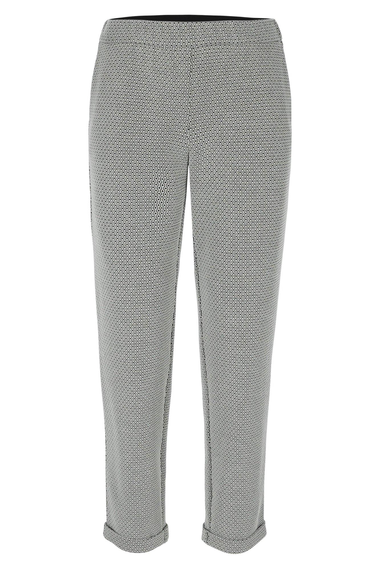 Jersey broek op elastiek - null - may