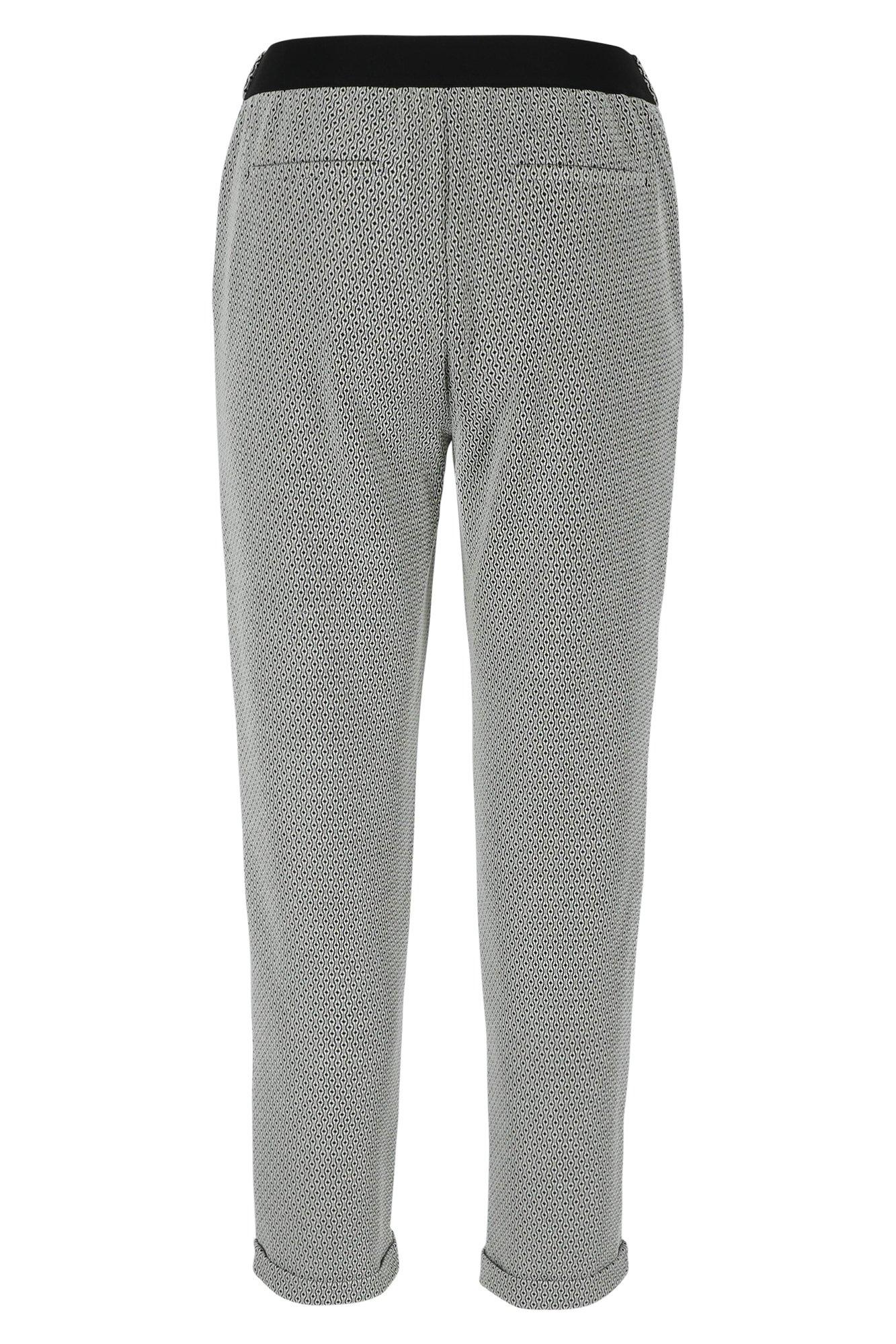 Broeken - Jersey broek op elastiek