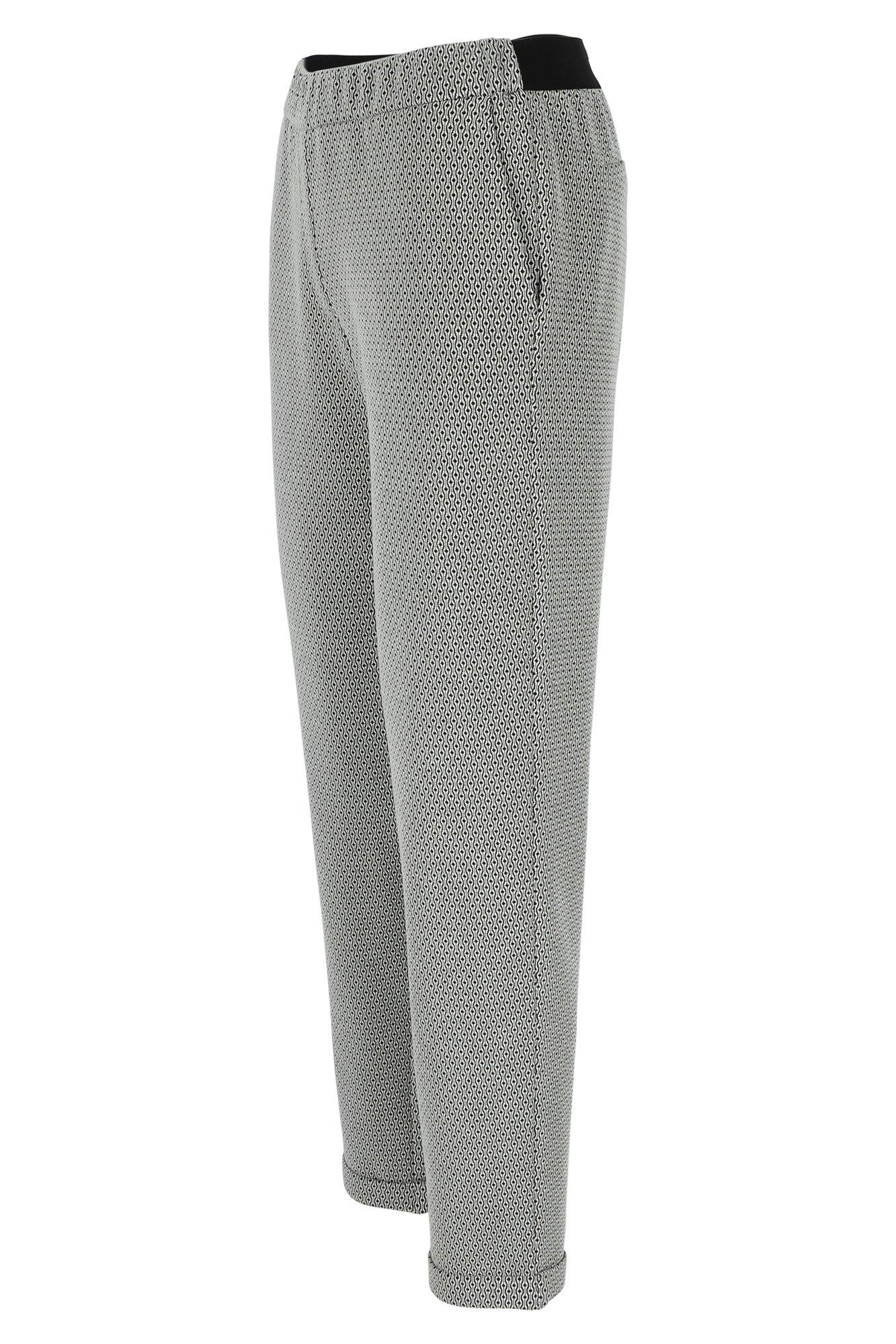 Broeken - Jersey broek op elastiek