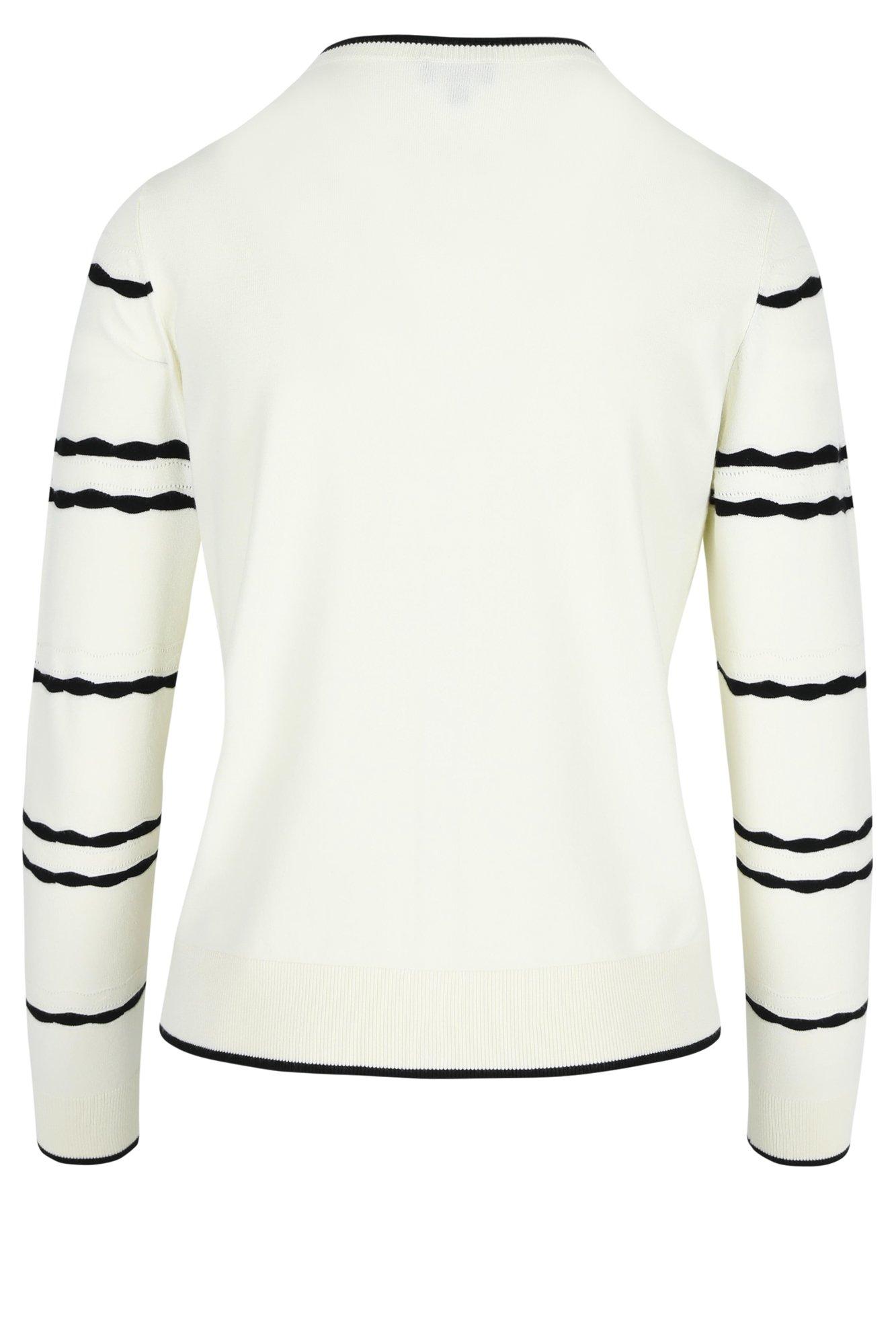 Cardigans - Cardigan ajouré bicolore