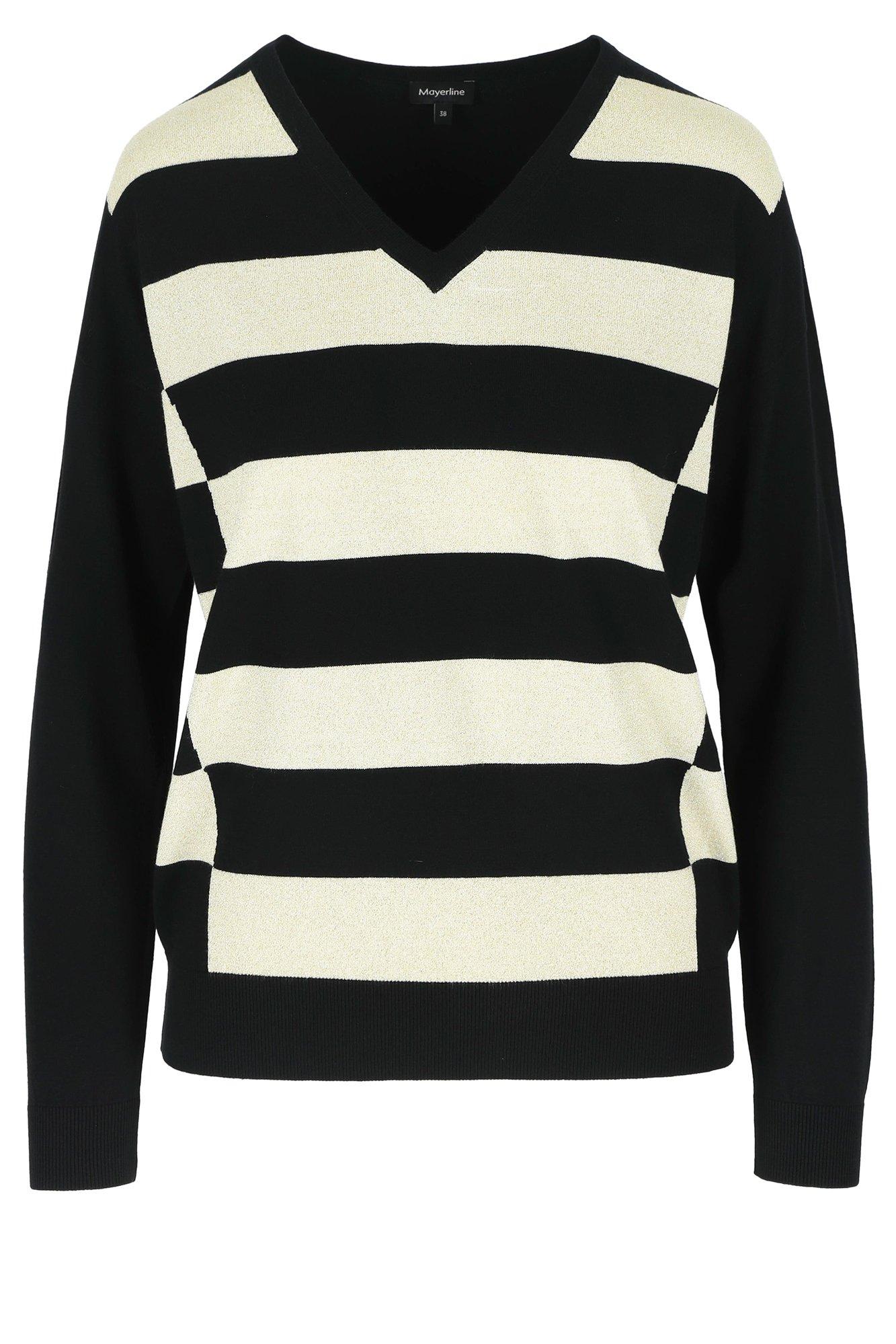 Pulls - Pull à rayures larges avec lurex