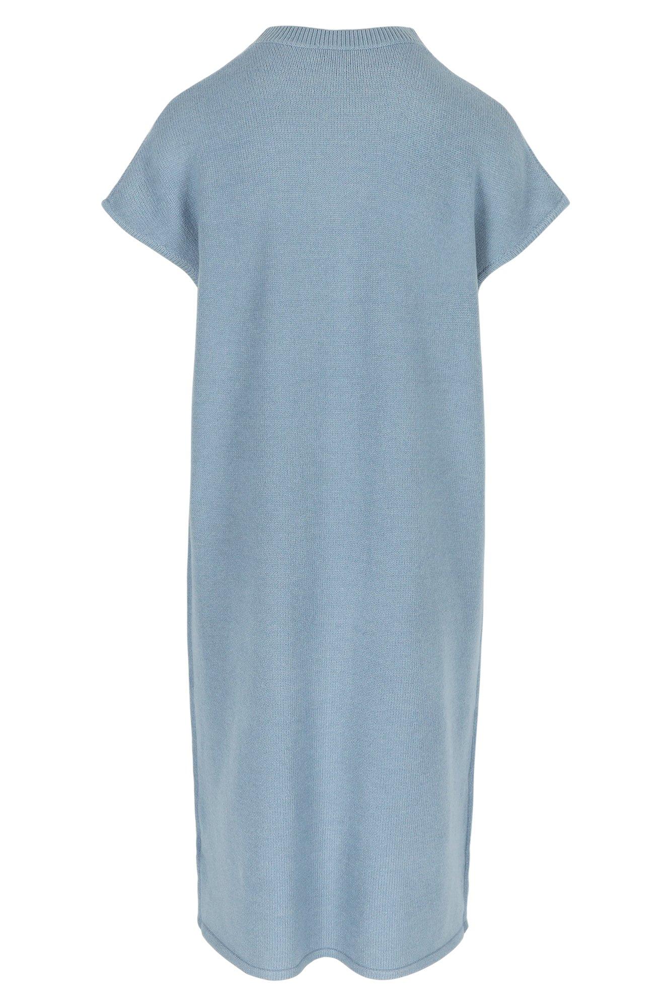 Cardigan - Lange mouwloze cardigan met lurexboord