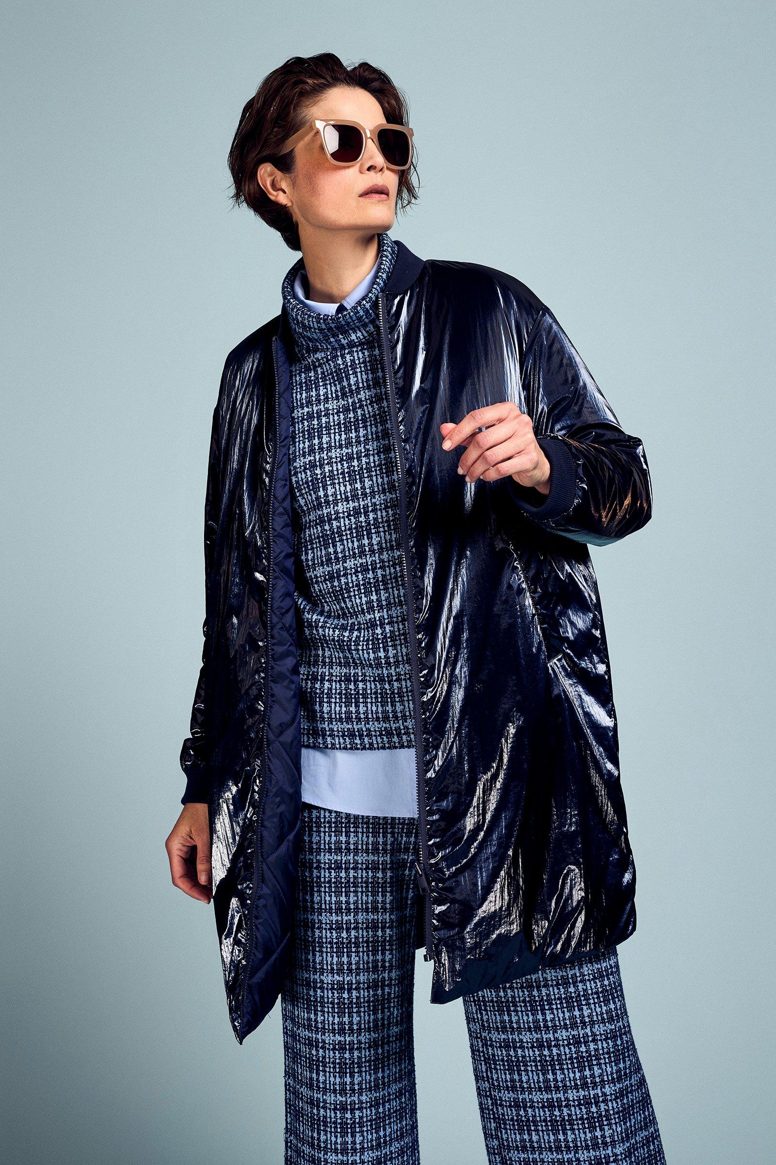 Omkeerbare regenjas met padding - null - ame