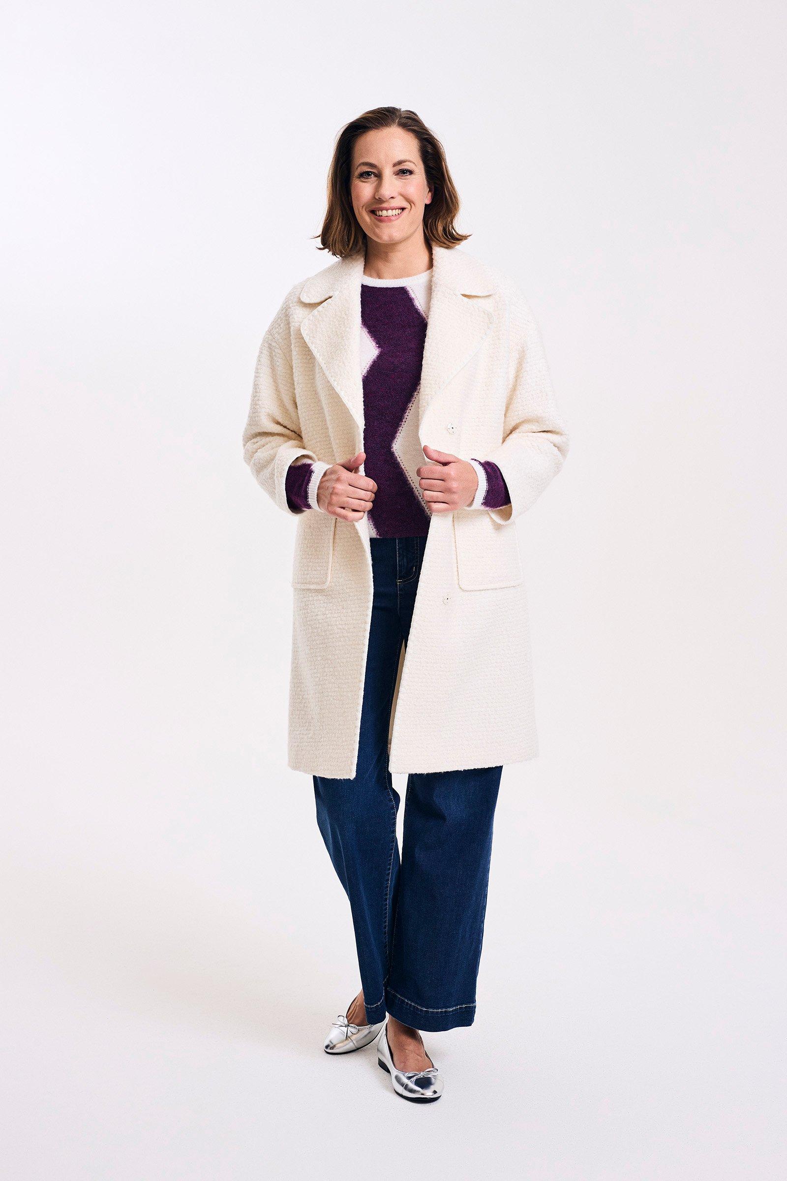 Manteaux - Manteau en boulette mélange laine
