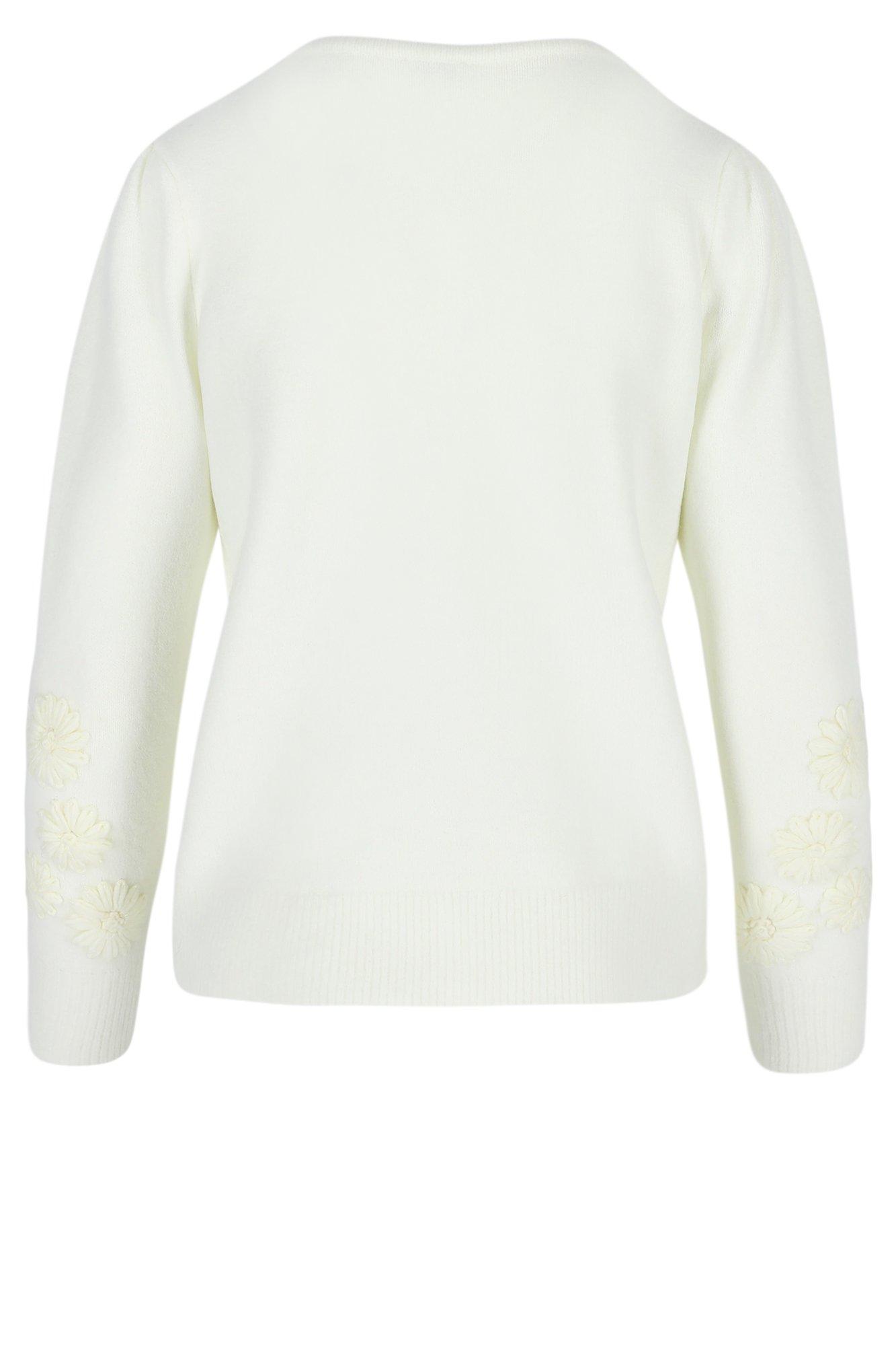 Pulls - Pull avec broderie ton-sur-ton