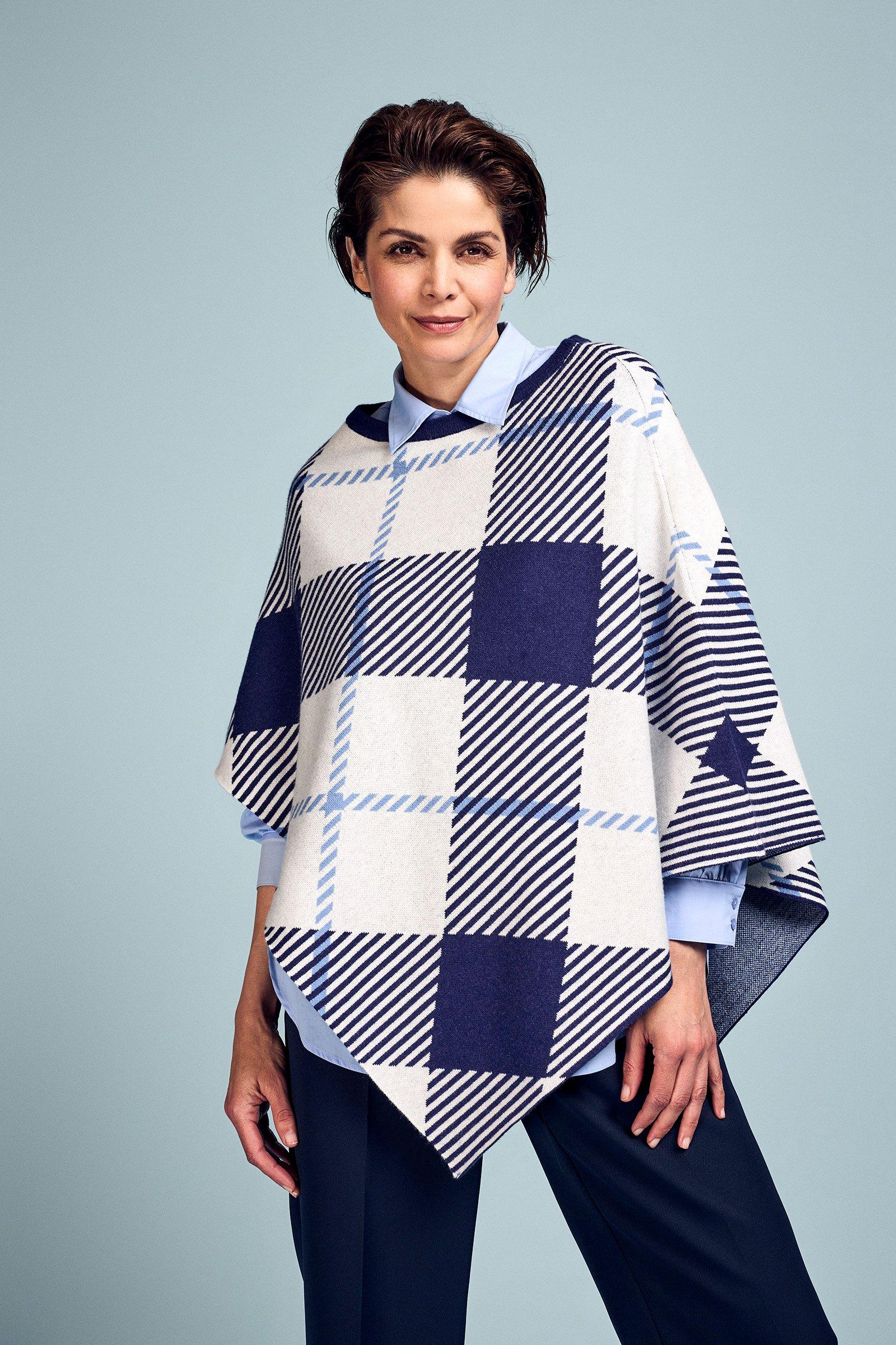 Gebreide poncho - null - ame