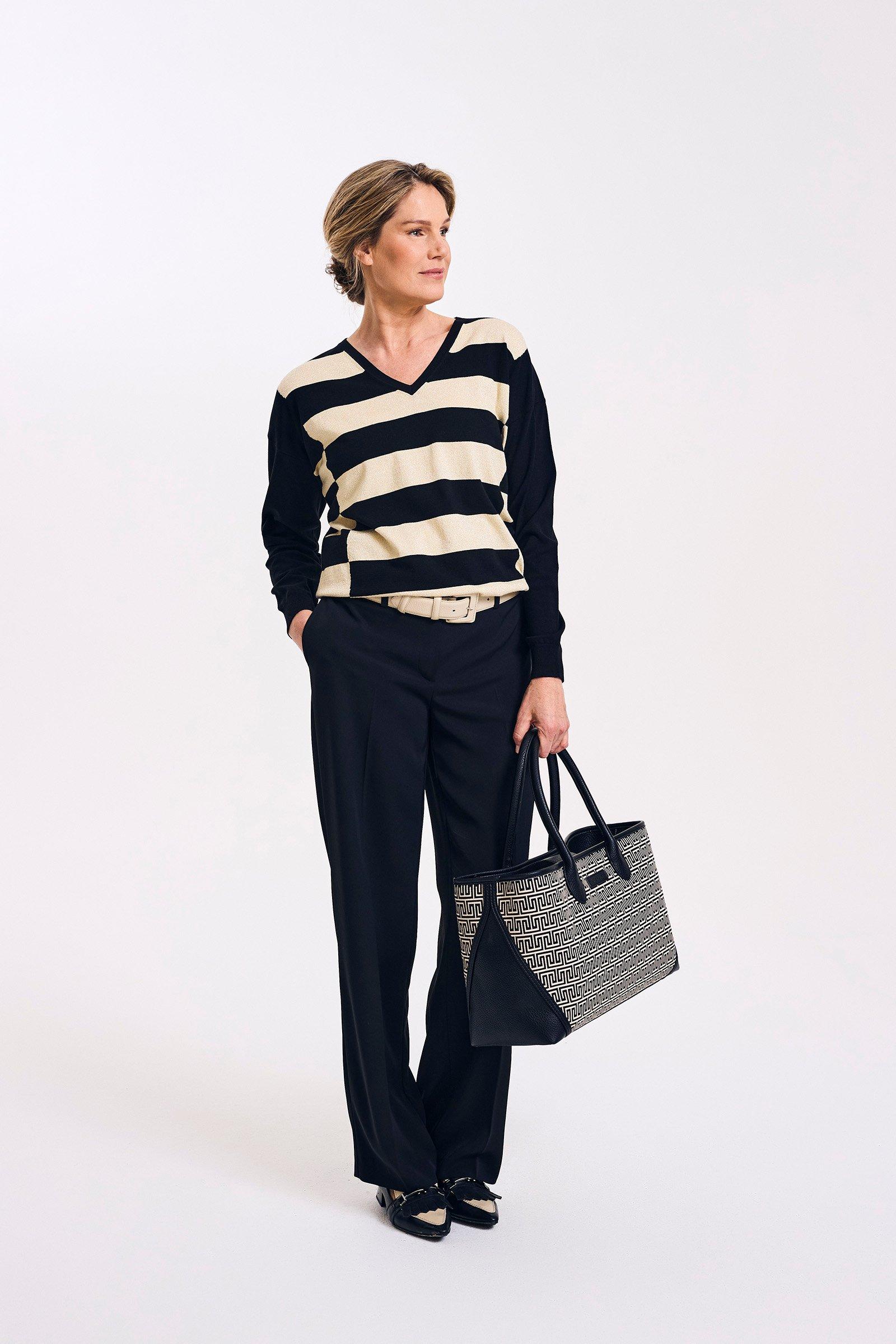 Pantalon costume &eacute;lastiqu&eacute; dos - may