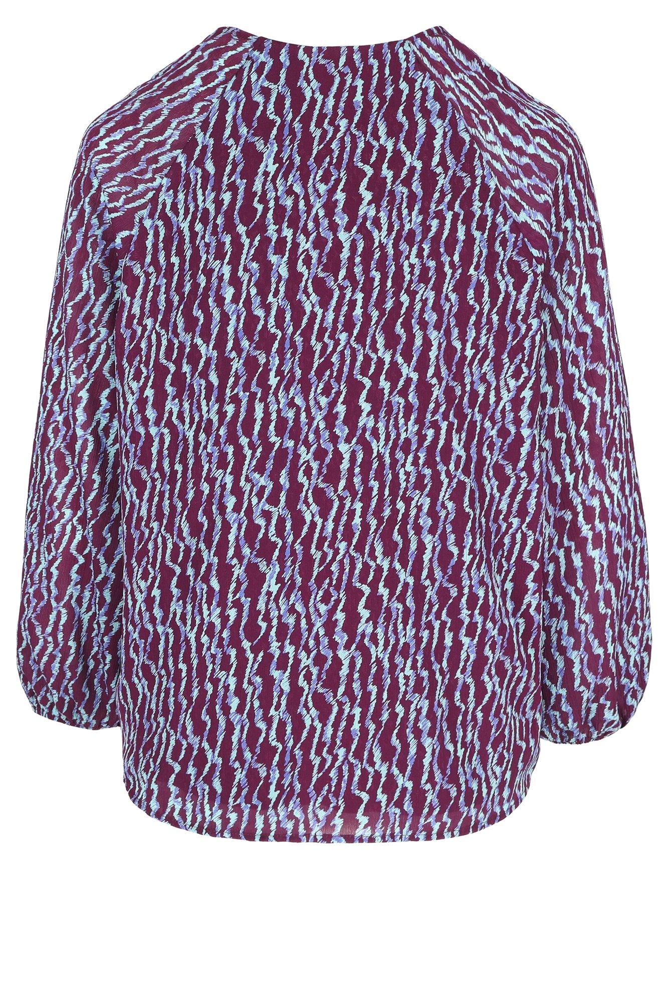 Hemden - Blouse in voile met grafische print