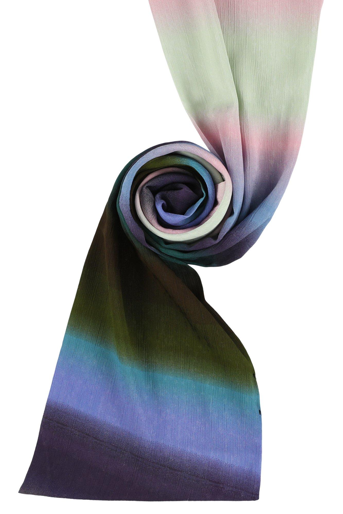 Accessoires pour bébés - Echarpe double à imprimé arc-en-ciel