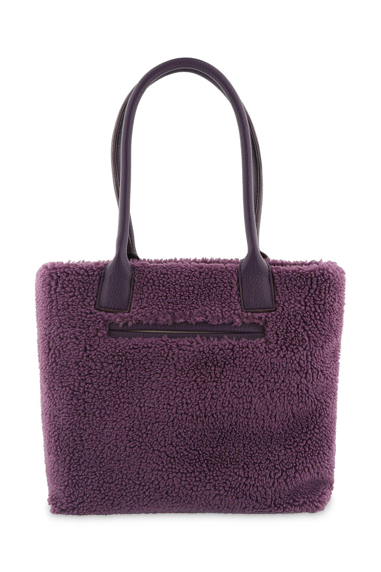 Babyspulletjes - Vierkante tas in teddy