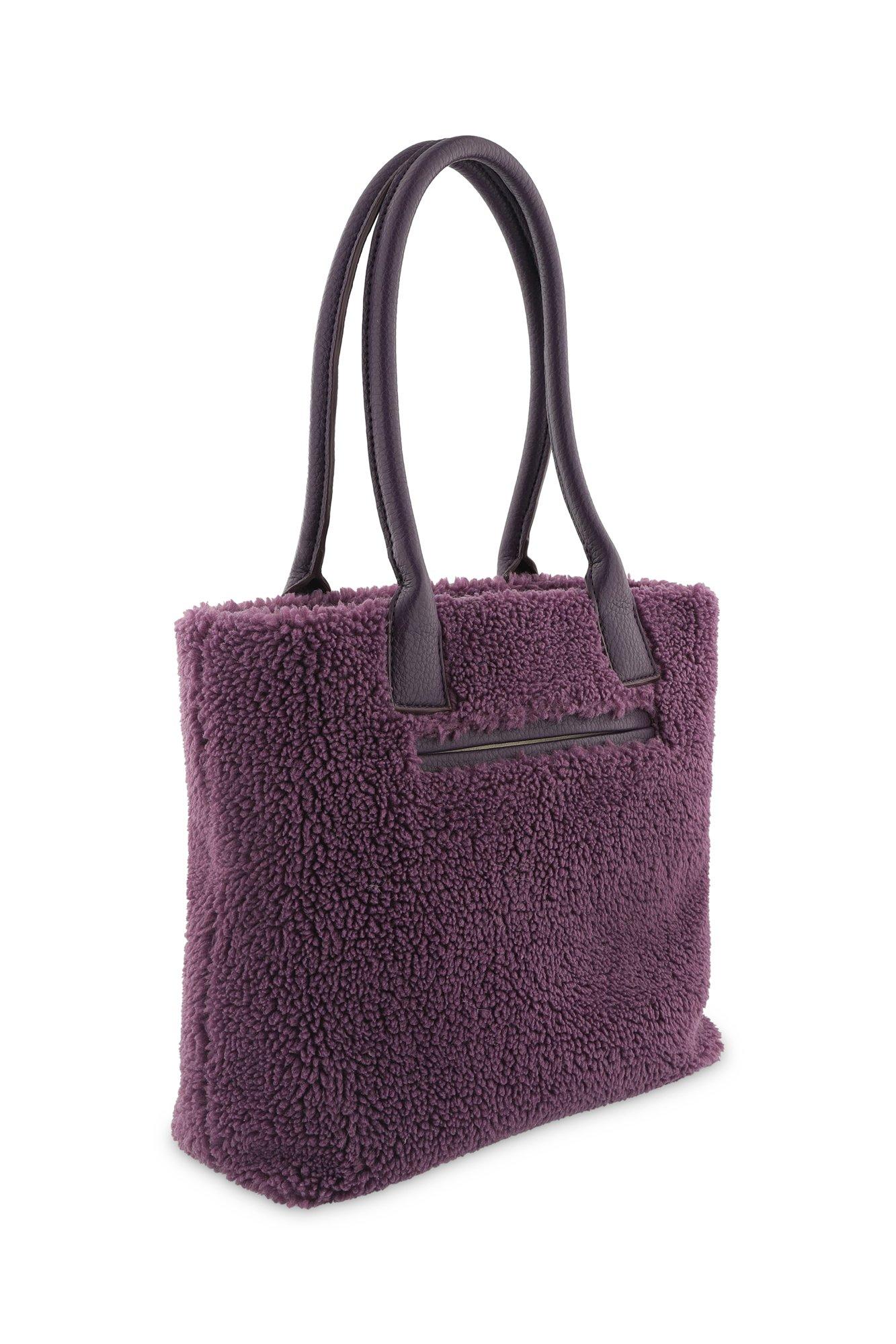 Babyspulletjes - Vierkante tas in teddy