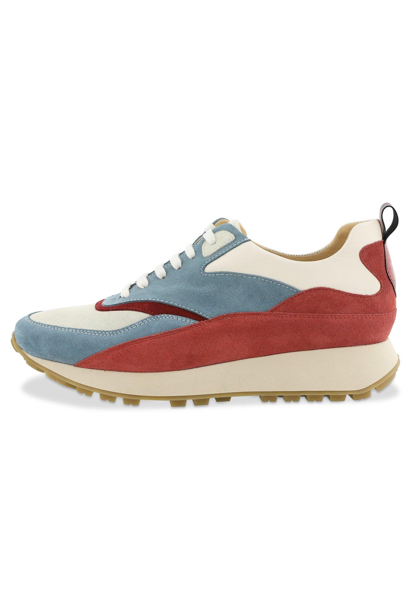 Baskets multicolores en nubuck - null - may