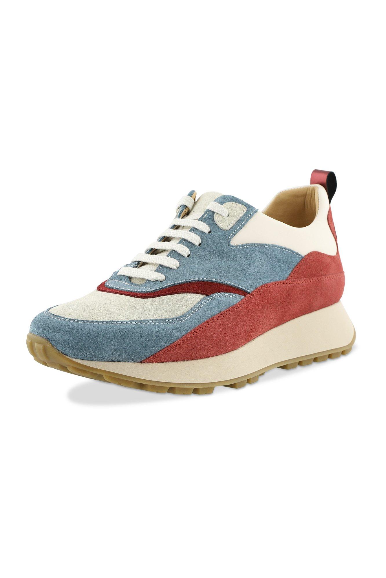 Chaussures - Baskets multicolores en nubuck