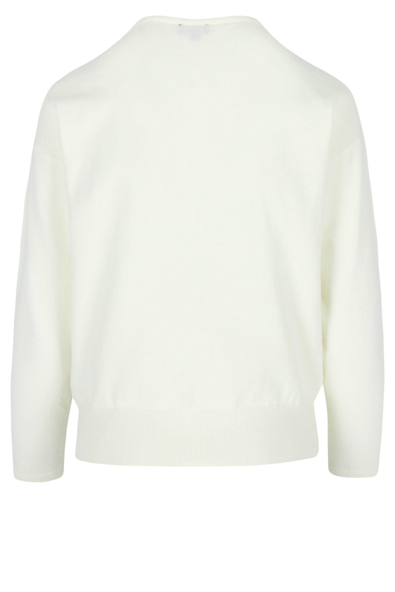 Pulls - Pull fin à broderie ruban