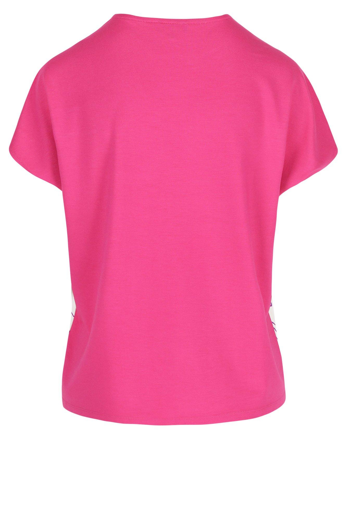 Sweatvest - Blouse T-shirt à devant en satin