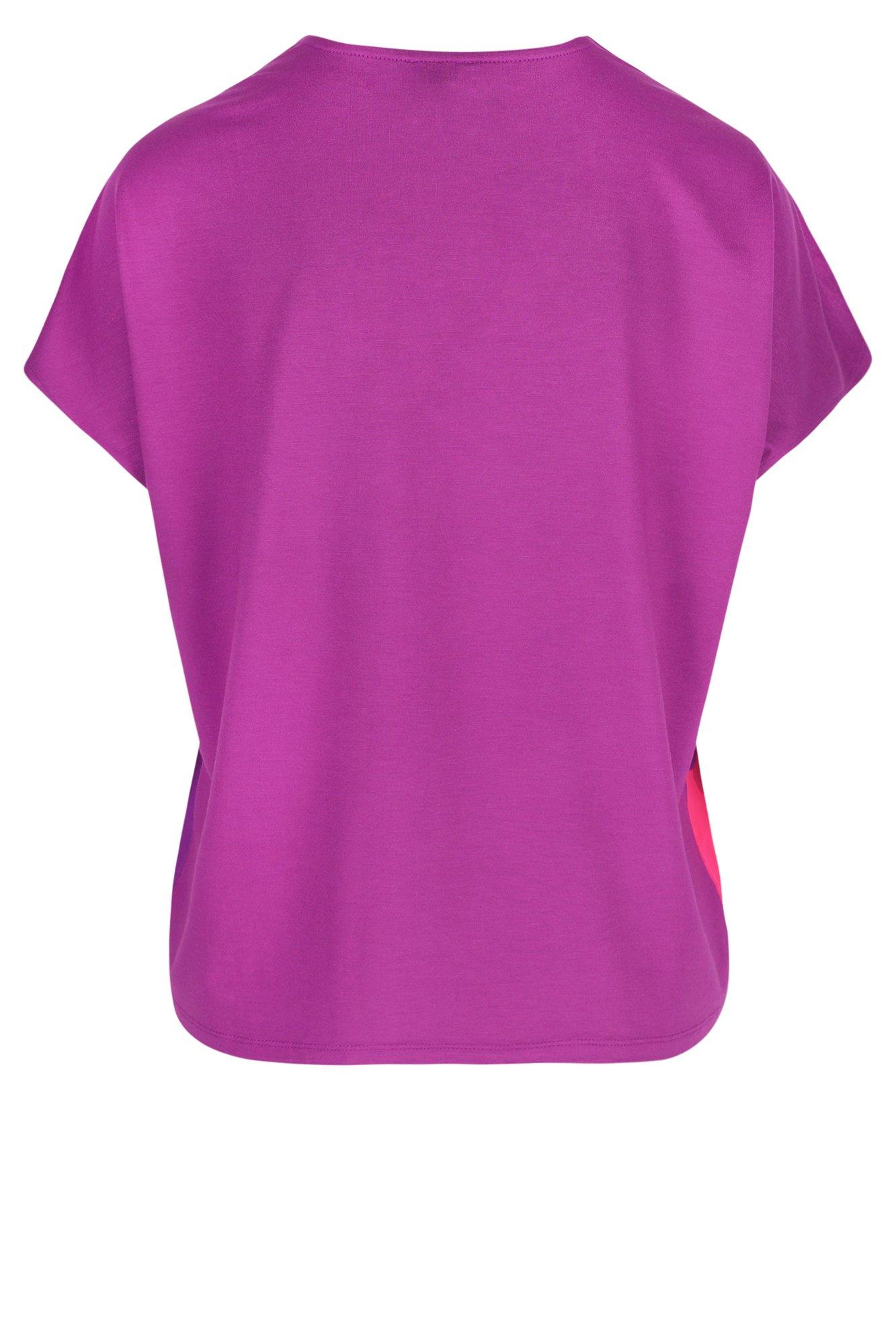 Sweatvest - Blouse T-shirt imprimé col en V