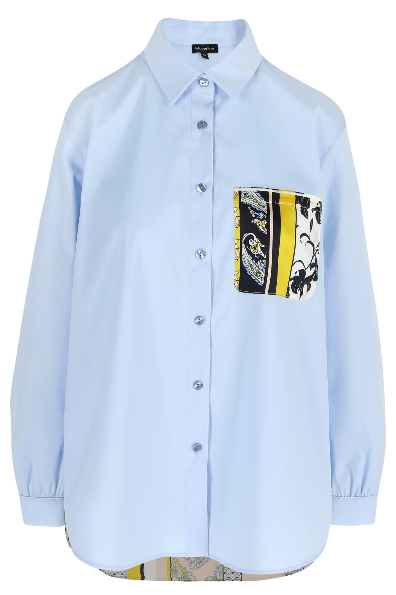 Hemden - Upcycled combishirt in zijde en katoen limited edition