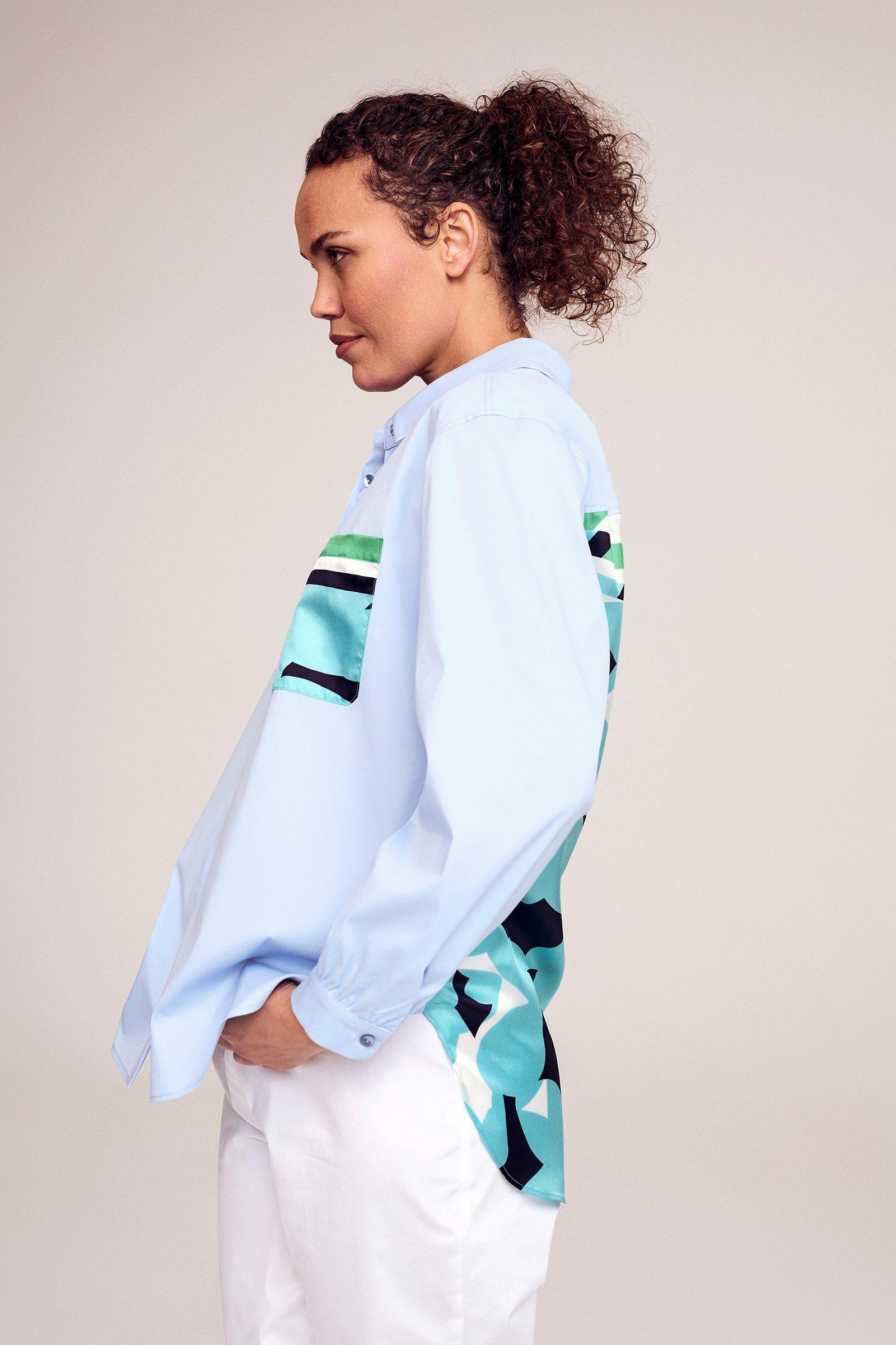 Hemden - Limited edition combishirt in zijde en katoen