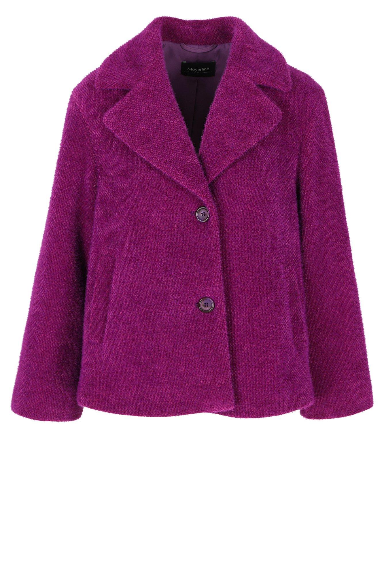 Manteaux - Veste évasée en look cachemire