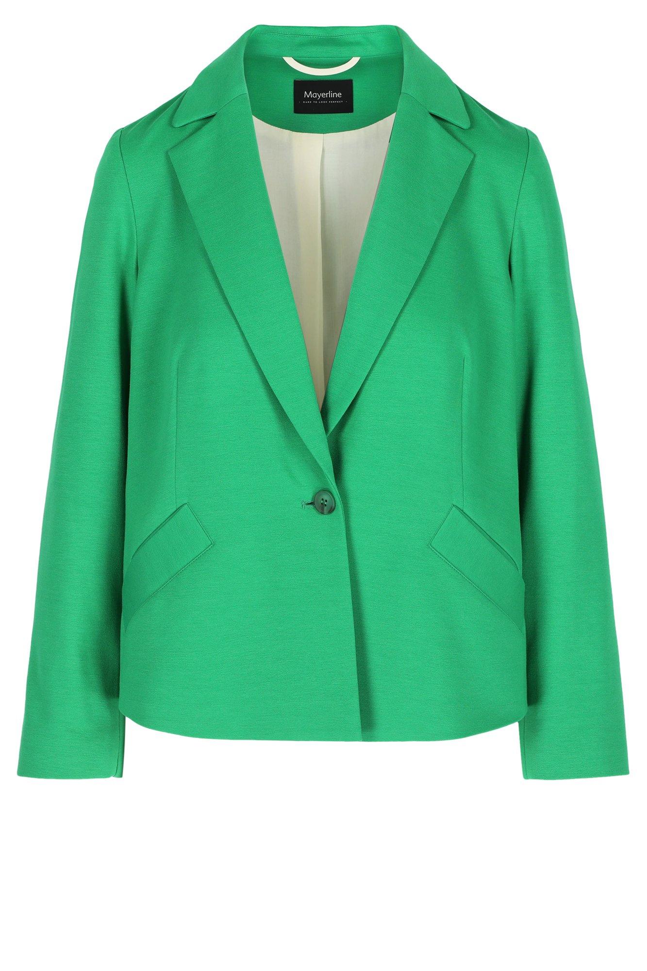 Blazers - Korte blazer met schuine zakken