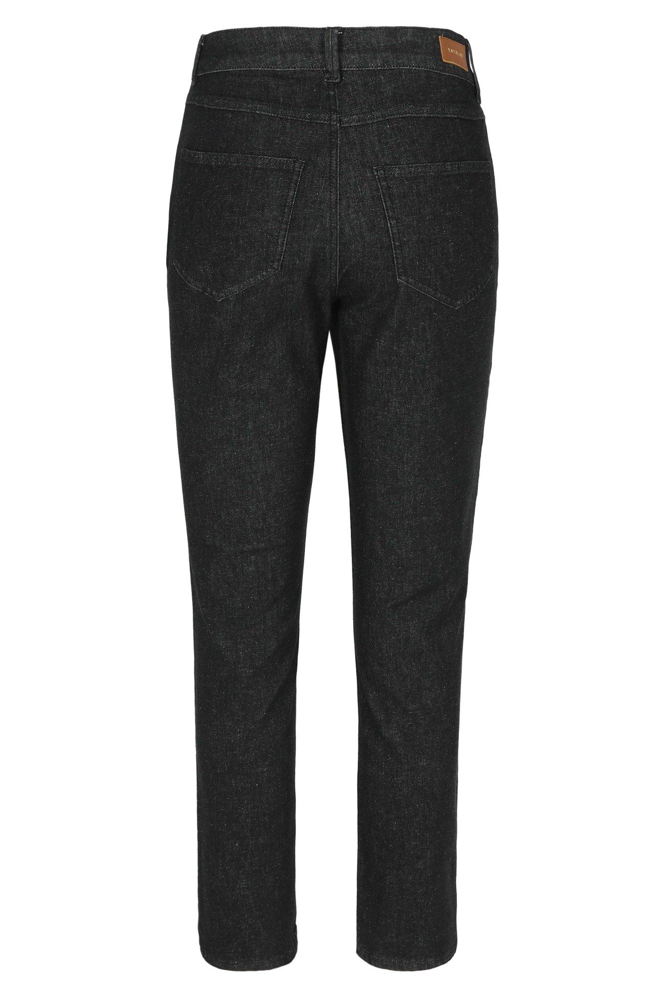 Pantalons - Jeans carotte taille haute stretch