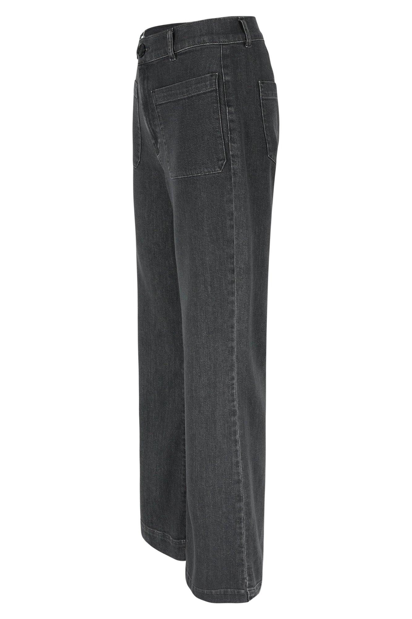 Pantalons - Jeans évasé taille haute