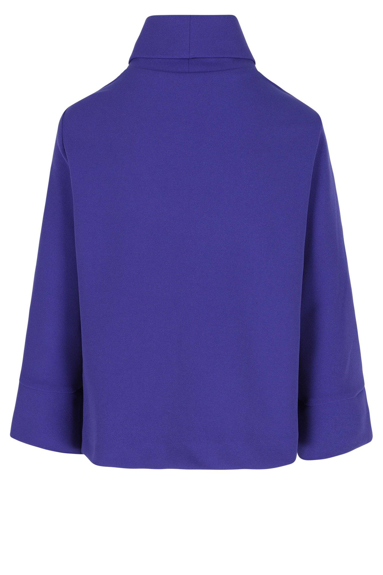 Hemden - Blouse met hangkraag in scuba