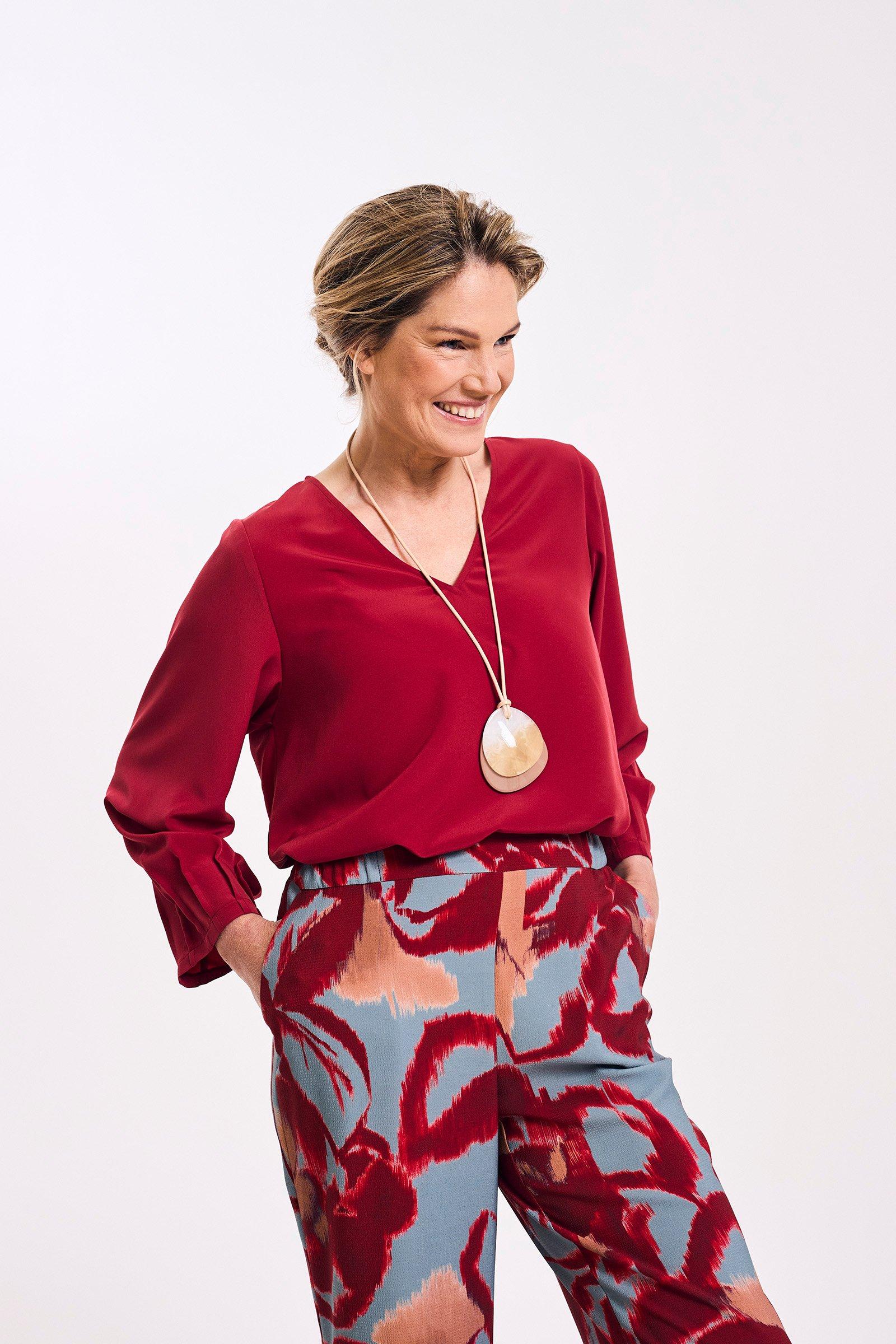 Lightweight easy care blouse - null - may