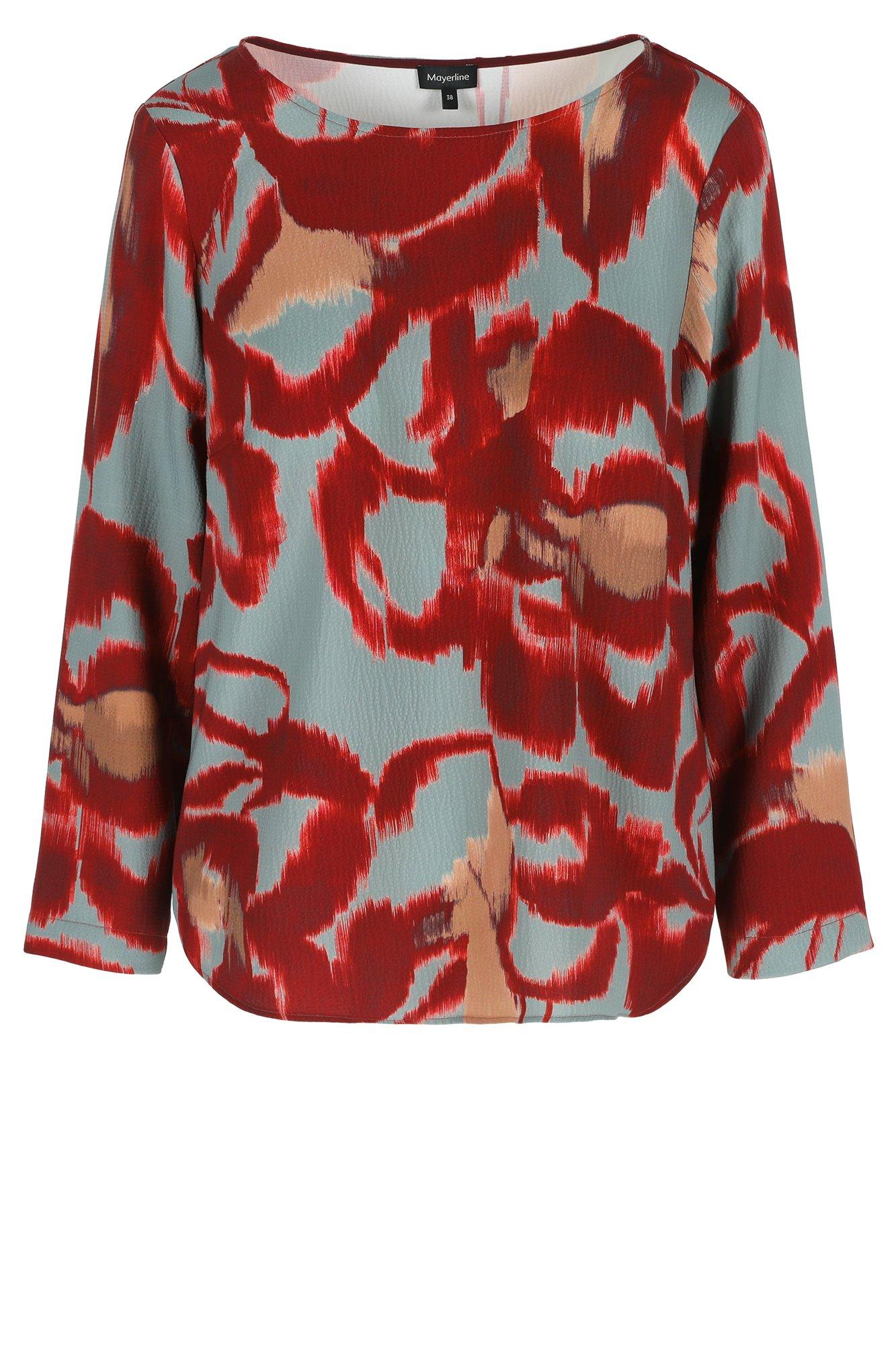 Hemden - Printblouse met ronde hals