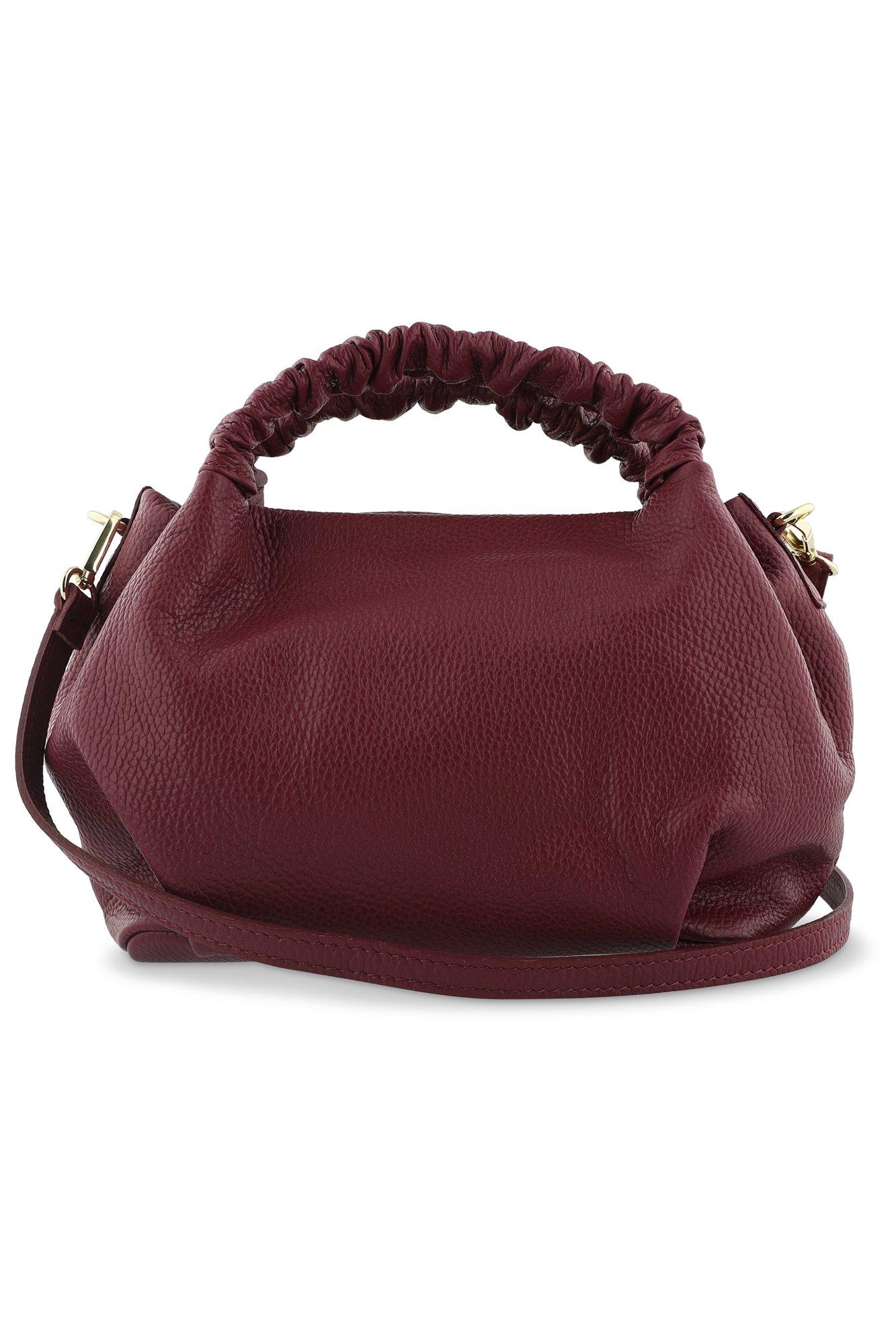 Petit sac en cuir grainé - null - may