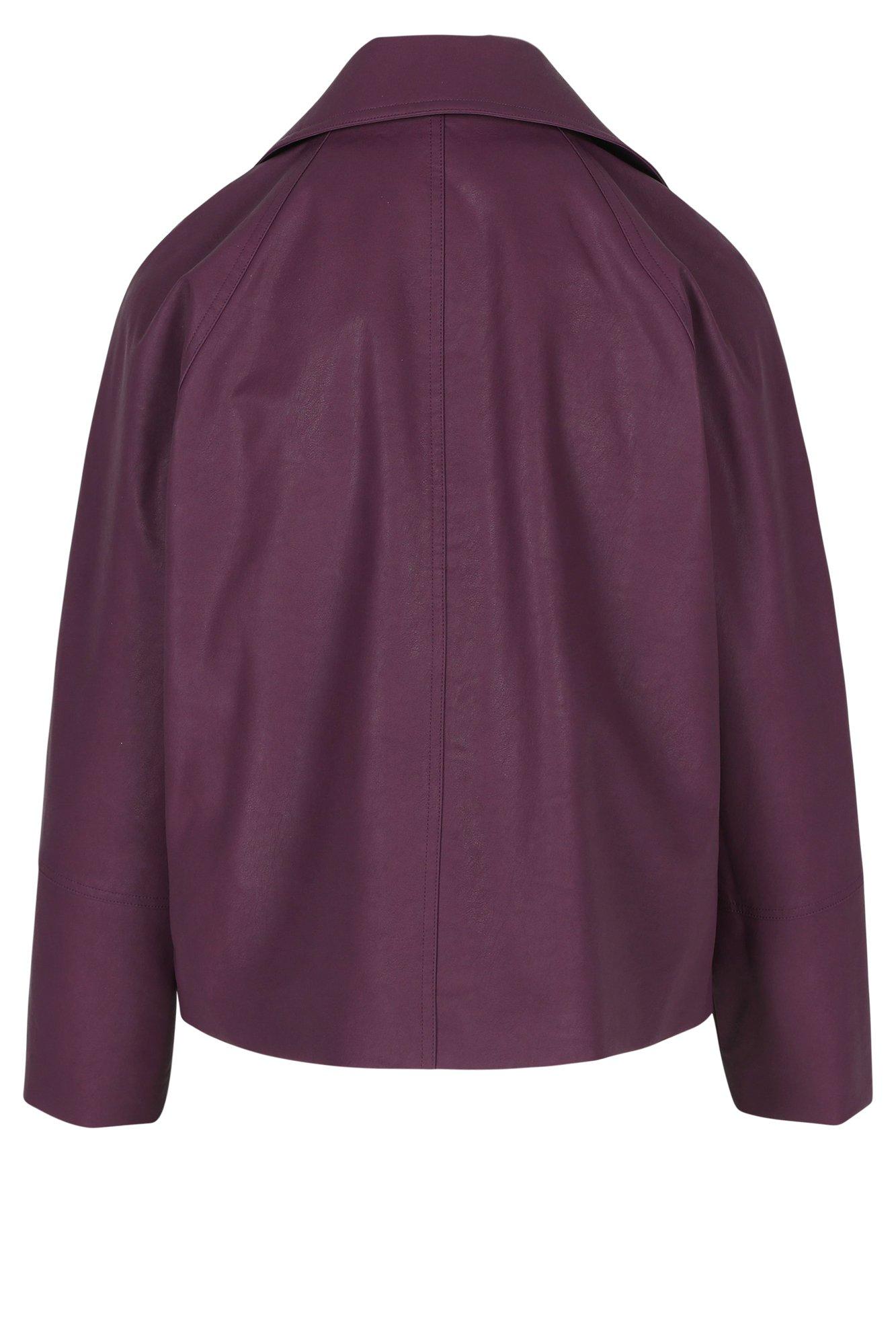 Blazers - Veste évasée courte en faux cuir