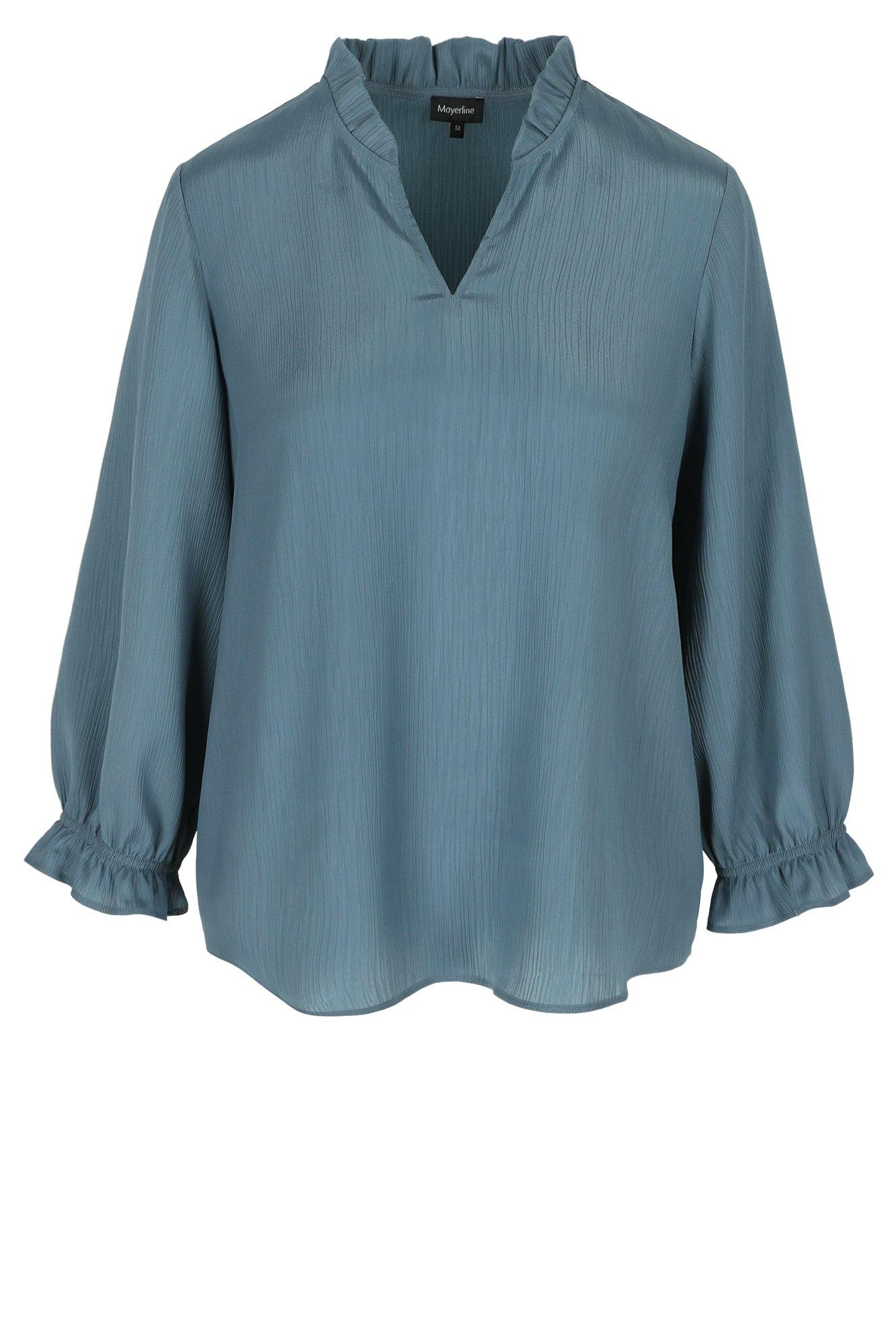 Chemises - Blouse easy care à col froncé