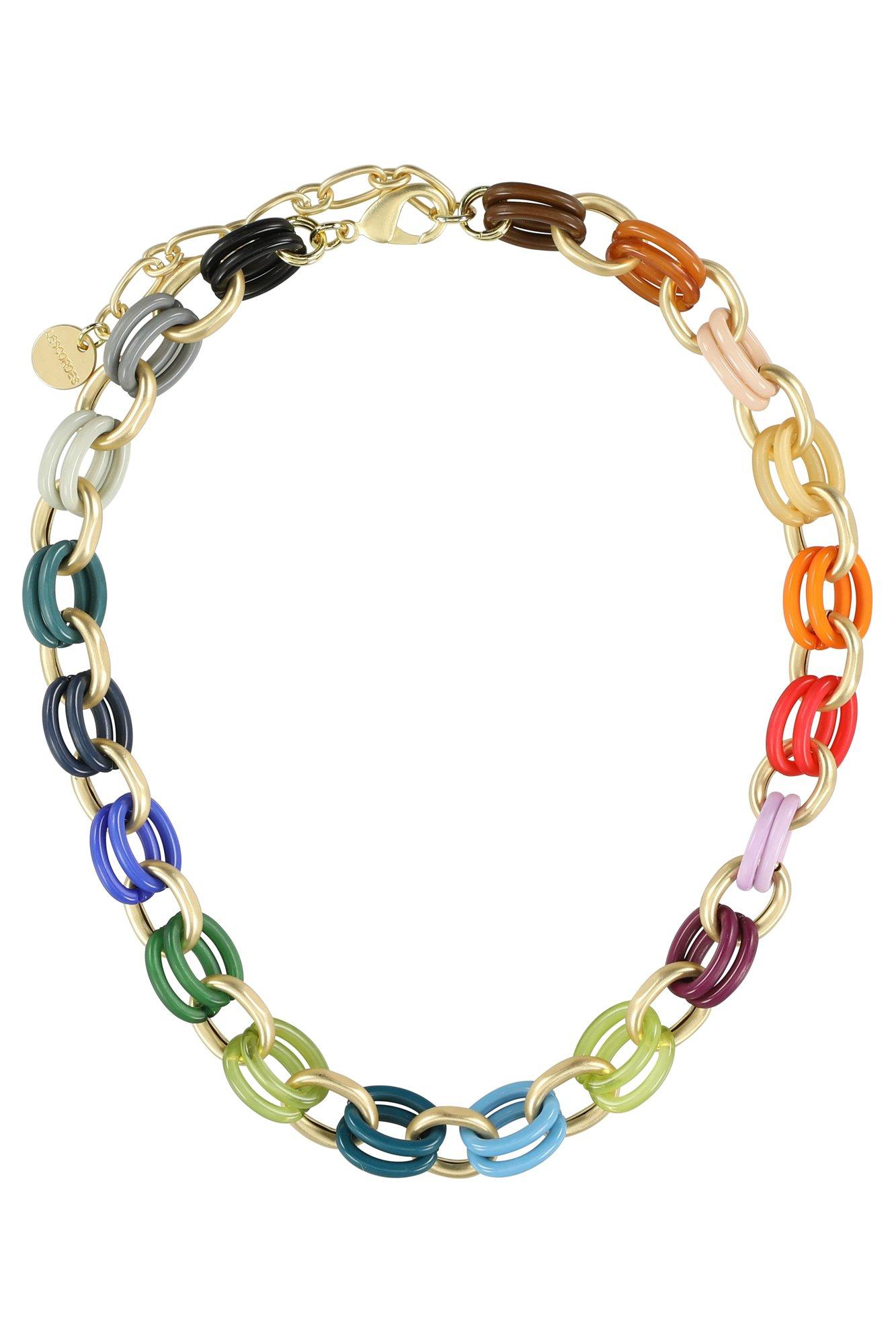 Veelkleurige korte ketting - null - may