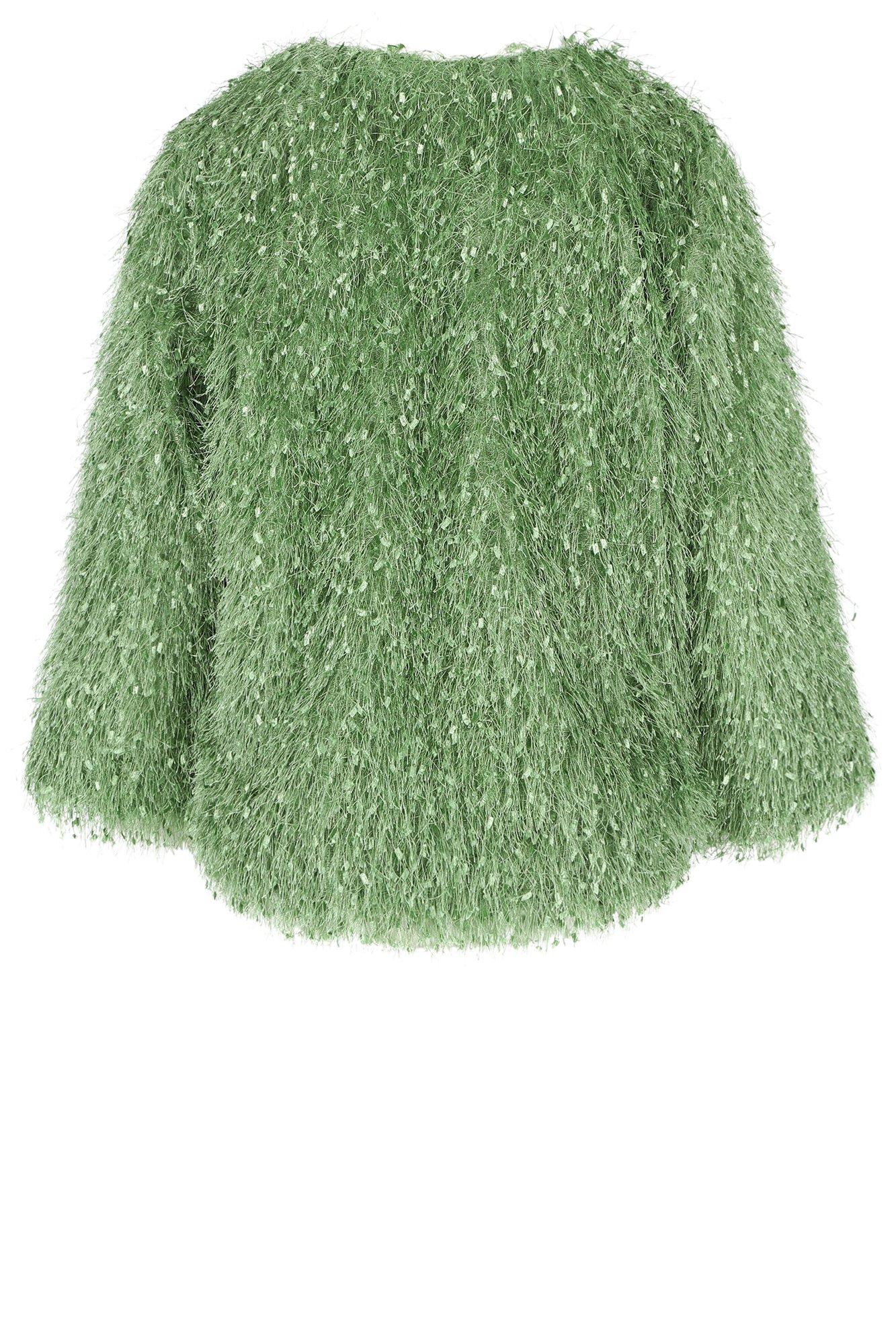 Hemden - V-halsblouse met veertjeslook