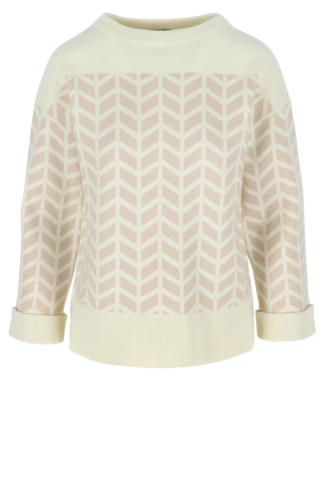 Pulls - Pull jacquard motif chevron