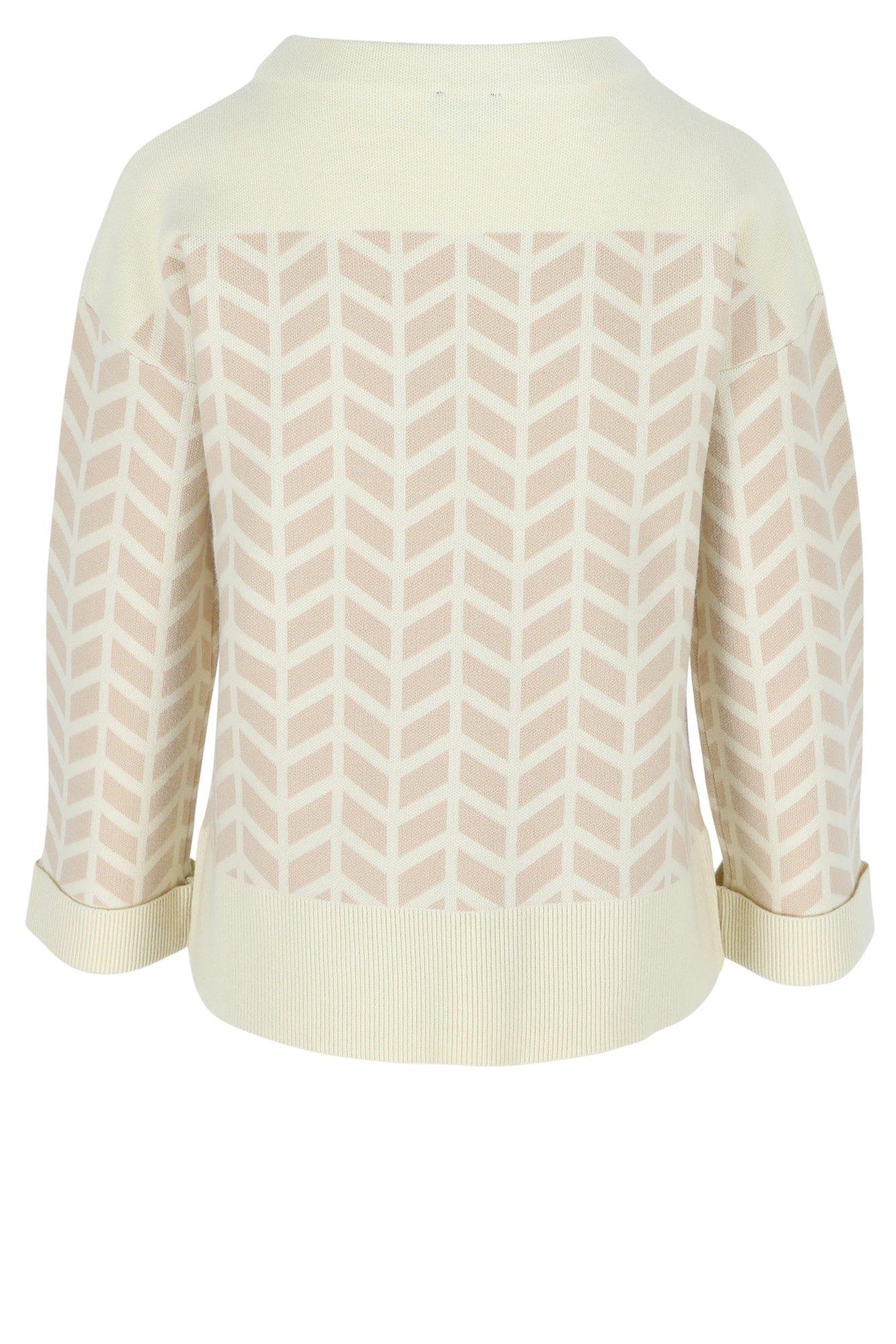 Pulls - Pull jacquard motif chevron