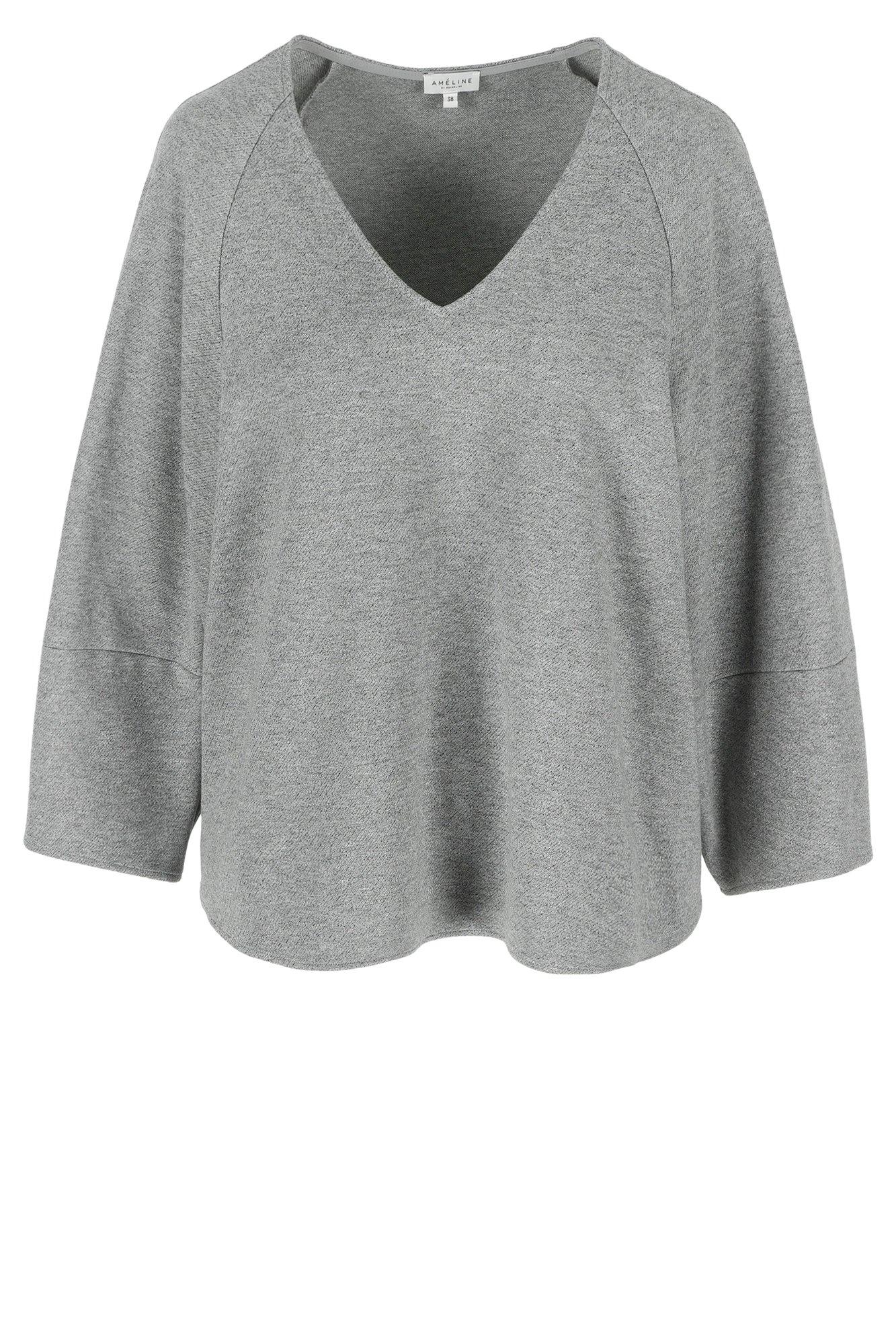 Chemises - Blouse jersey ample à col en V