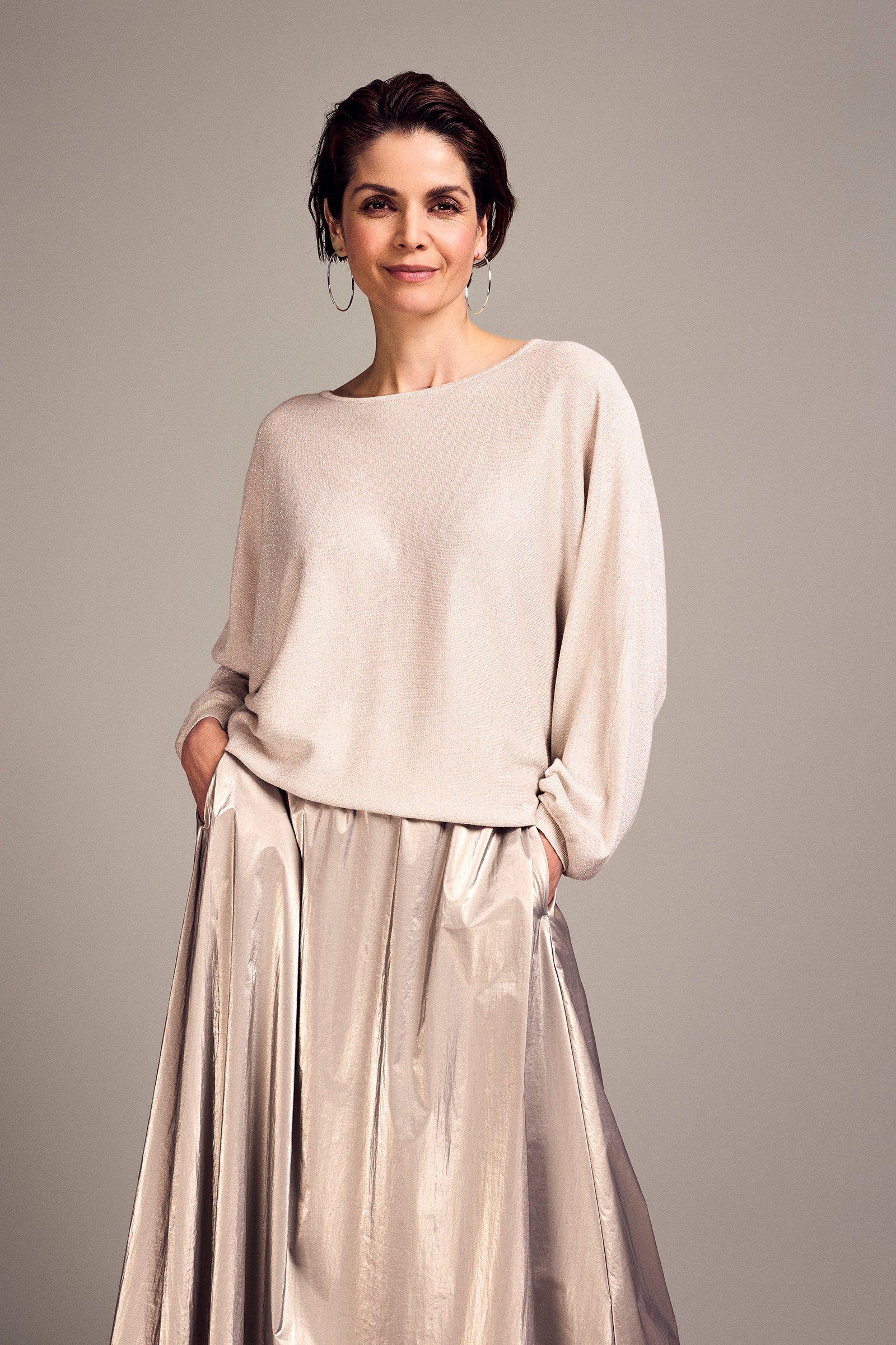 Pull chauve-souris avec lurex - null - ame