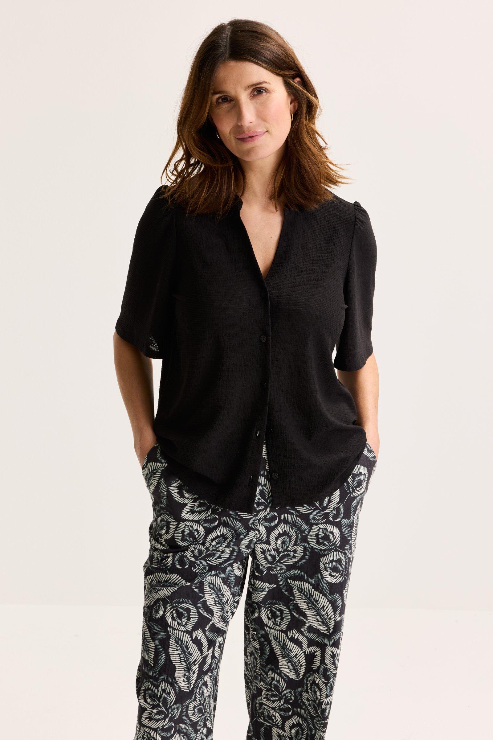 Chemisier en crêpe jersey - null - may