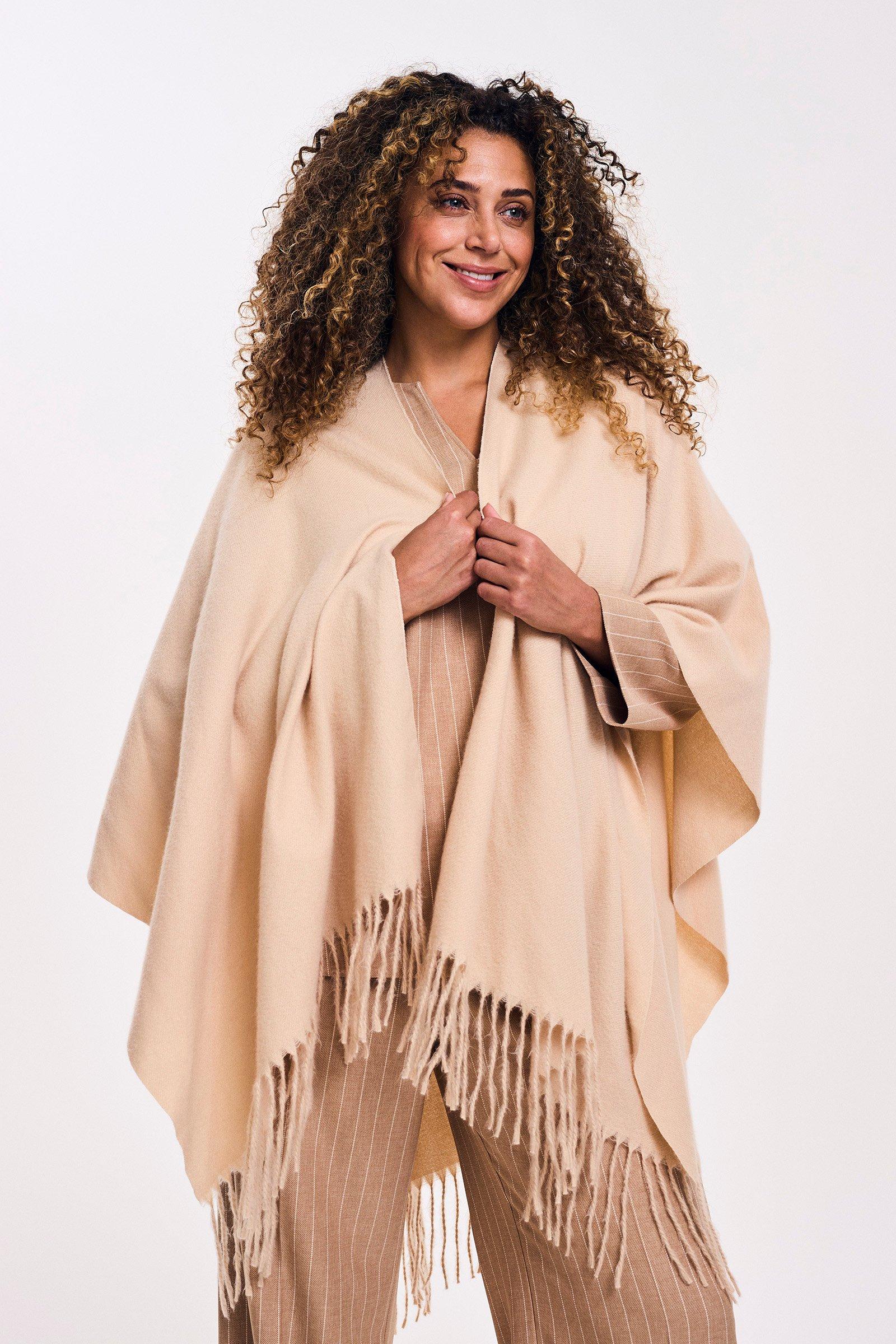 Cardigan - Gebreide cape