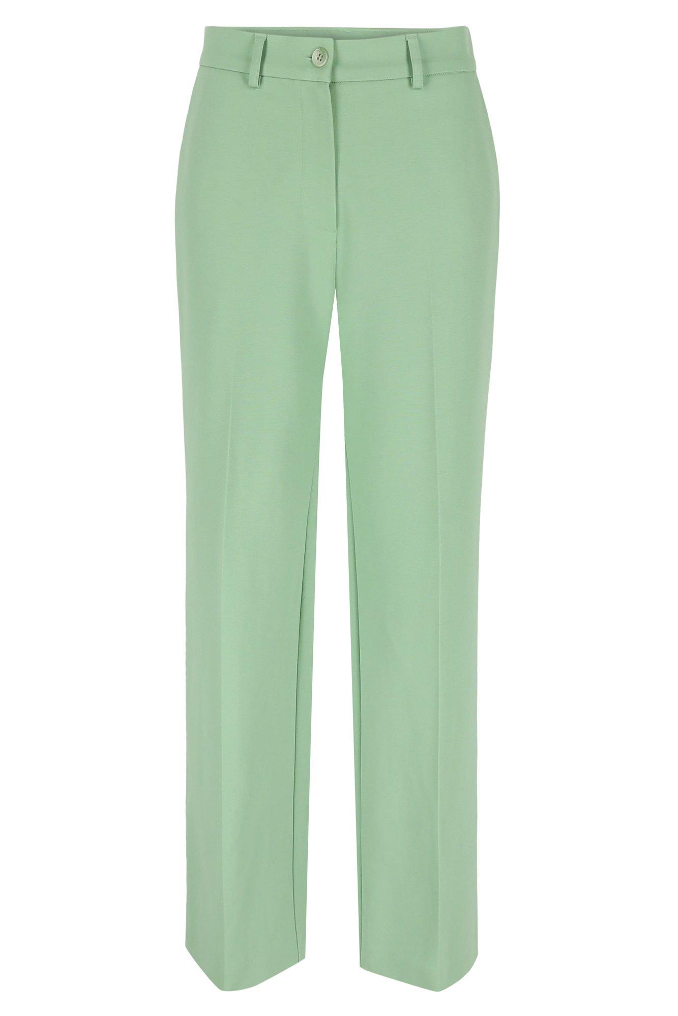 Broeken - Easy care jersey broek met rugelastiek