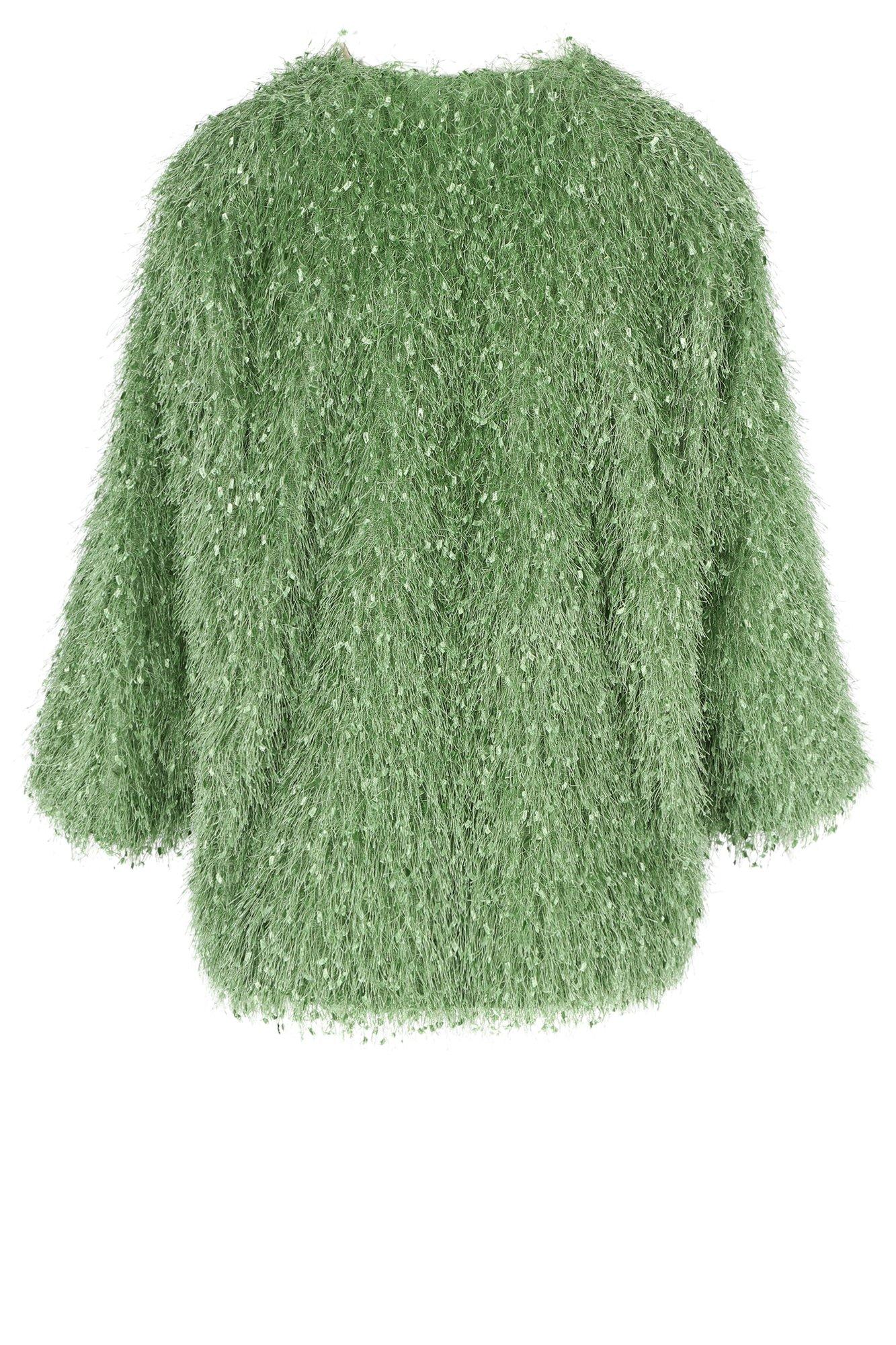 Cardigans - Cardigan à effet plumes